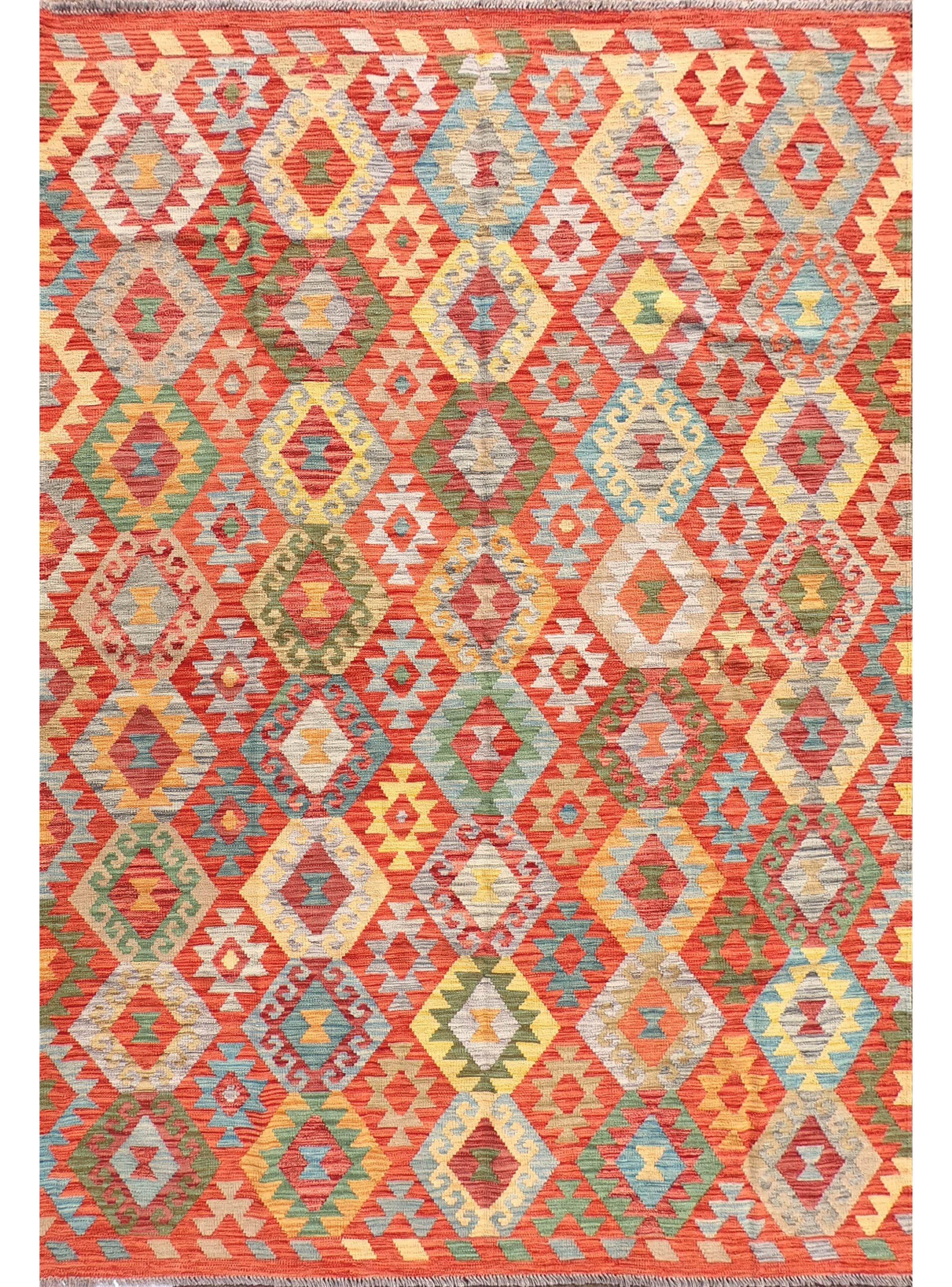 Alfombra de Lana Kelim Kashkuli 2.90 x 2.00 mts, K1512-0