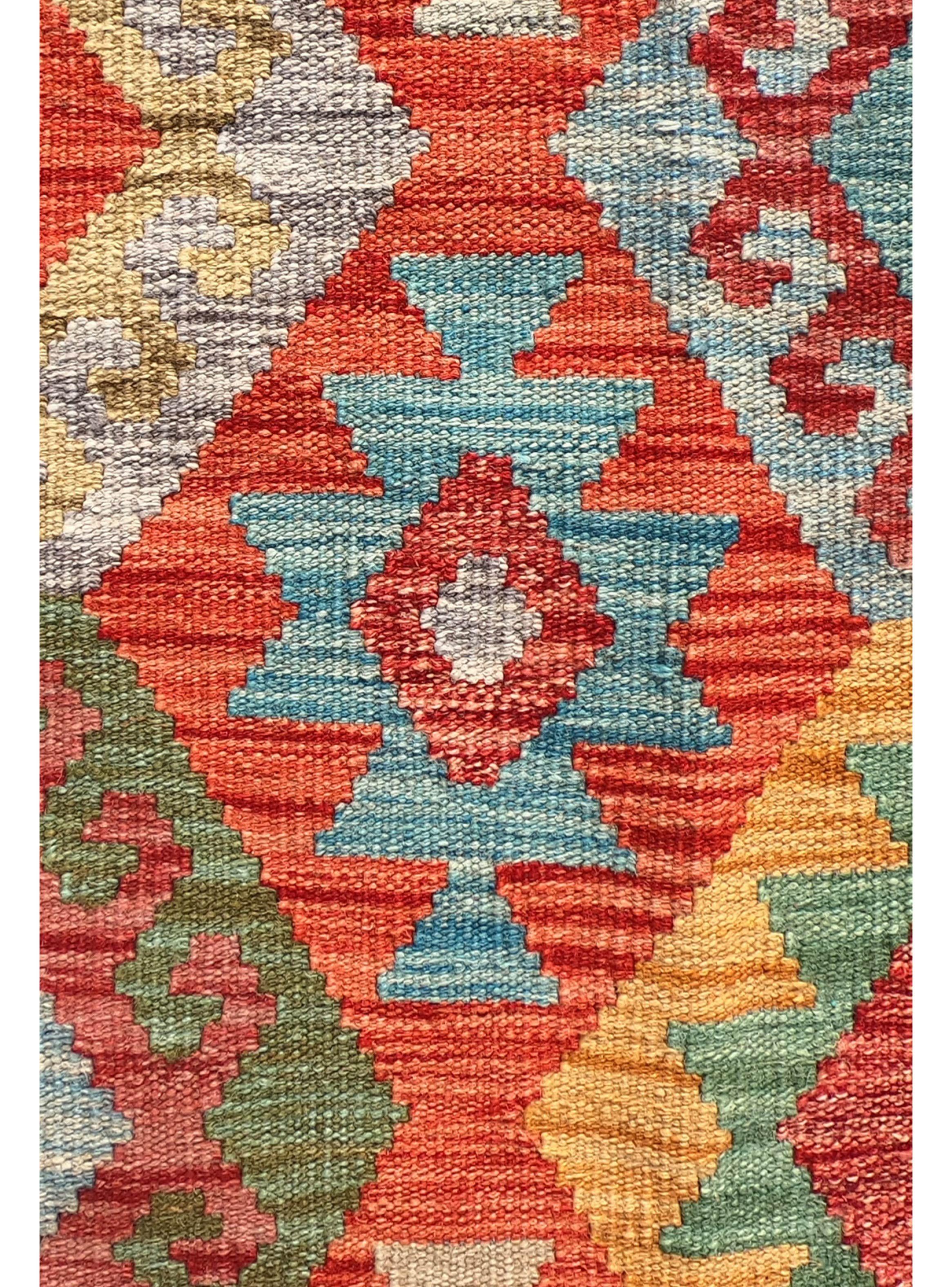 Alfombra de Lana Kelim Kashkuli 2.90 x 2.00 mts, K1512-1