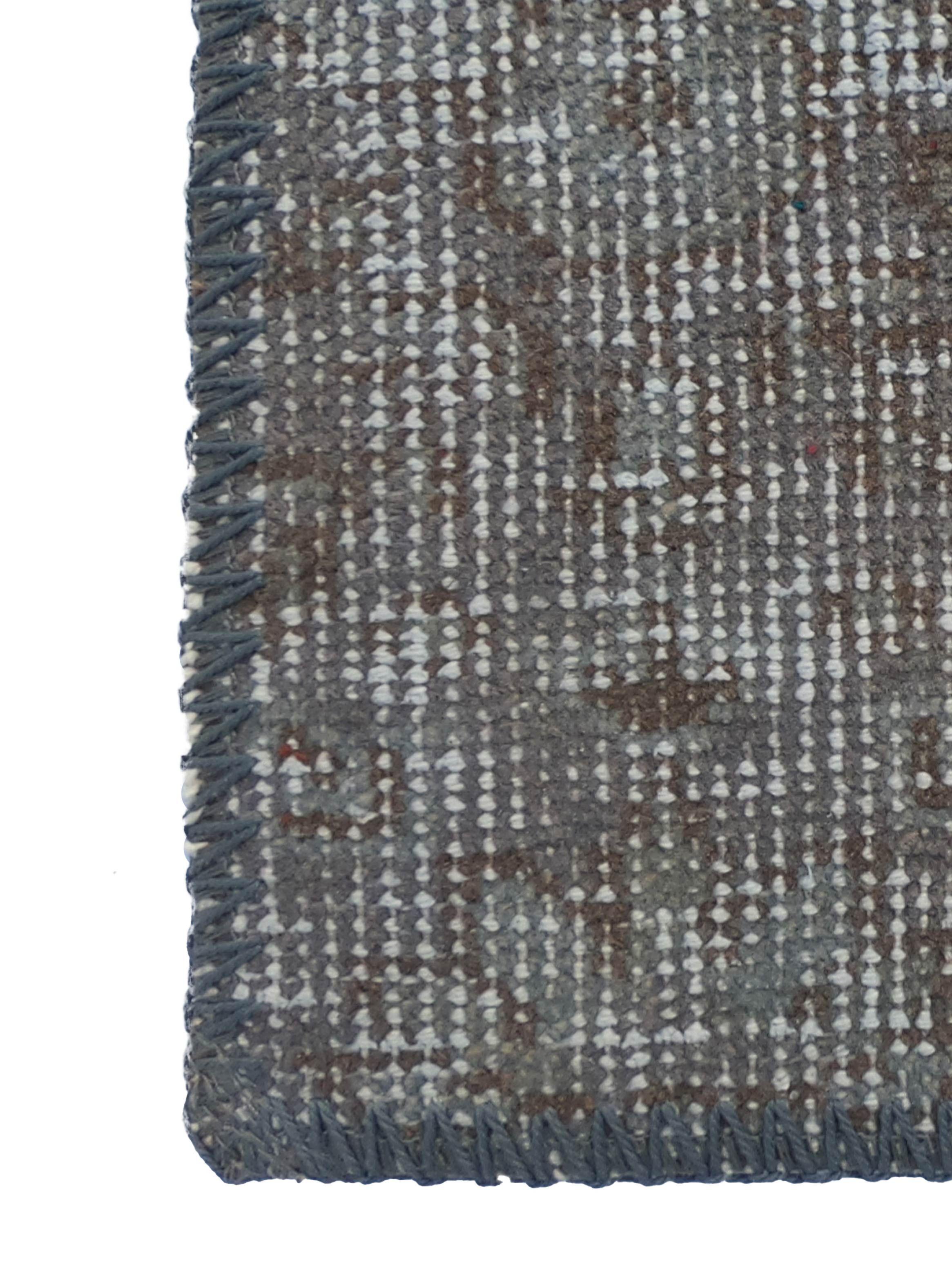 Alfombra Persa de Lana, Patchwork Vintage de 4.00 x 0.80 mts, AA027-2