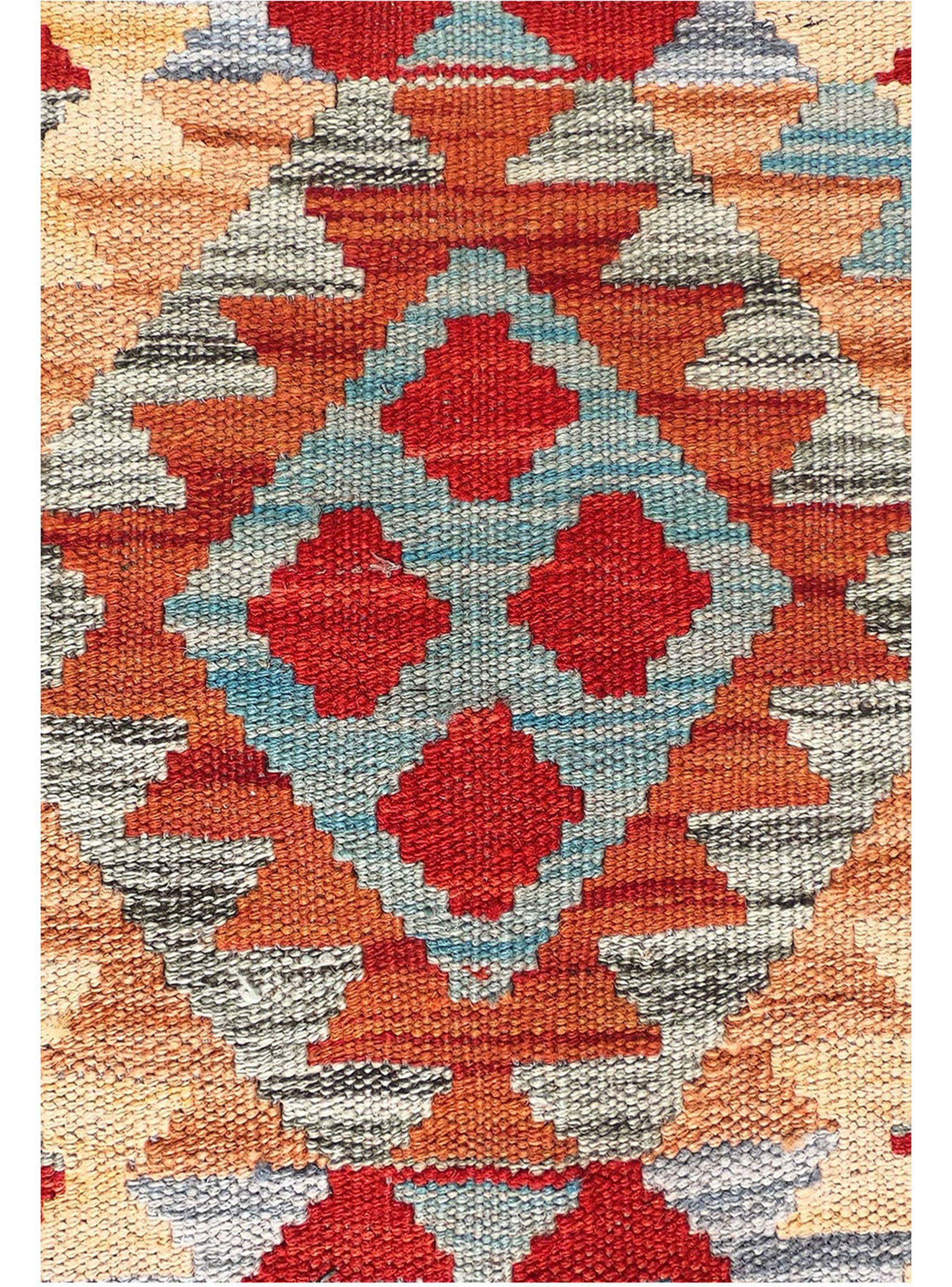 Alfombra de Lana Kelim Kashkuli de 1.30 x 0.70 mts., AA790-1