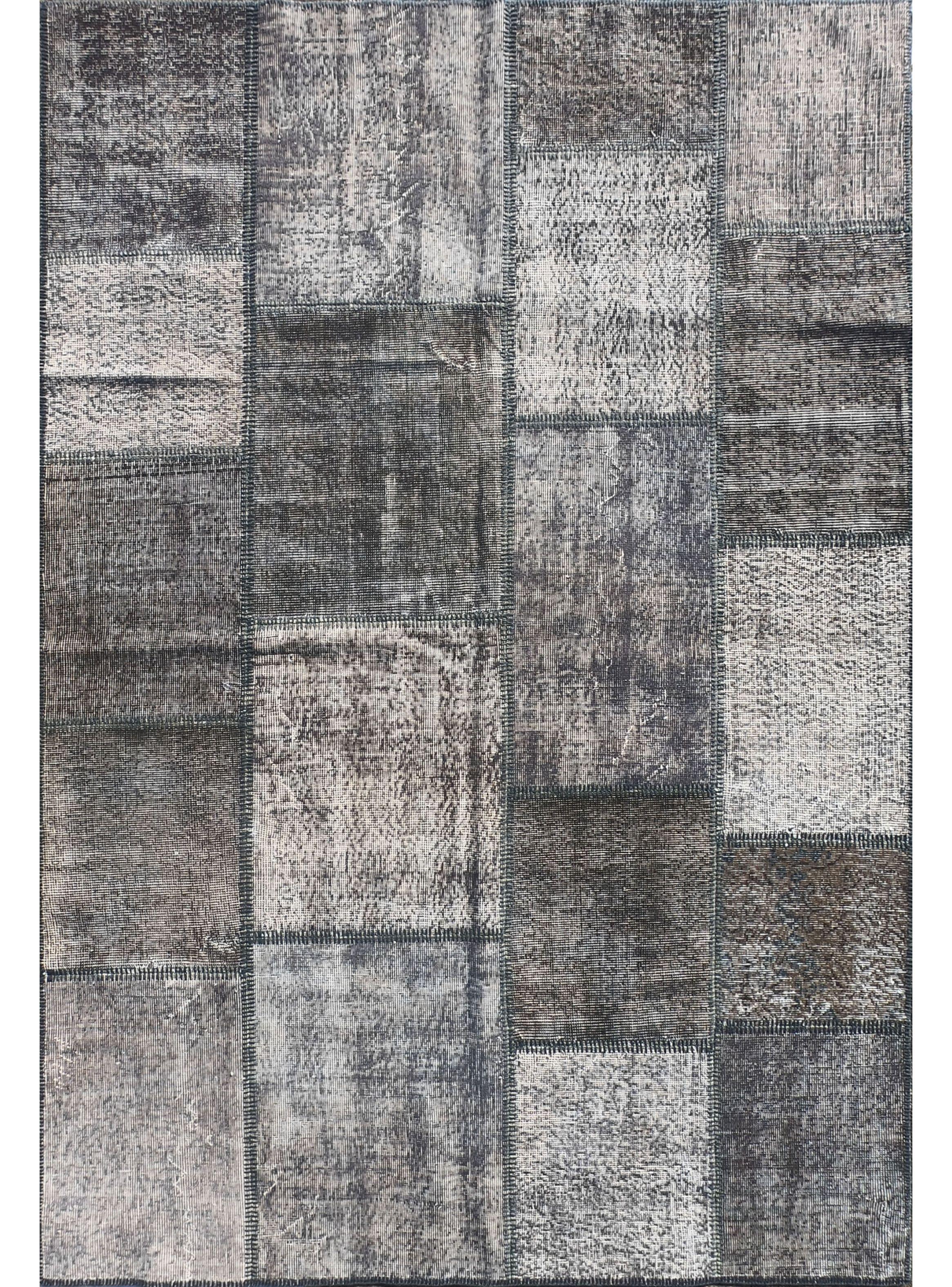 Alfombra Persa de Lana, Patchwork Vintage de 2.40 x 1.70 mts, AA063-1