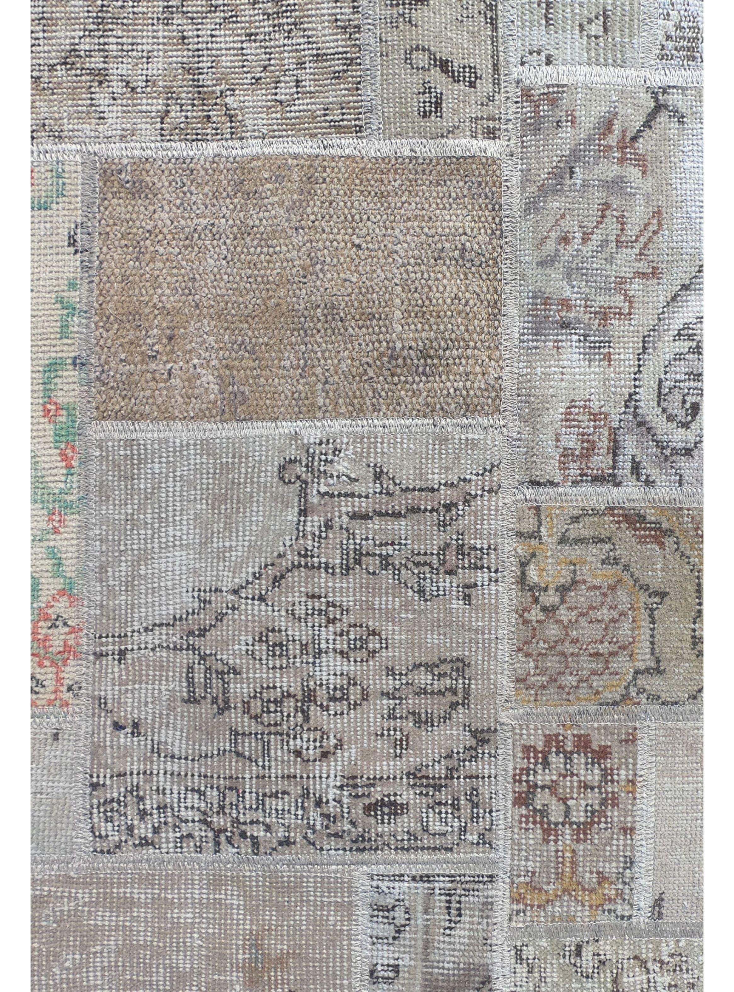 Alfombra Persa de Lana, Patchwork Estambul de 2.70 x 1.80 mts, AA071-3
