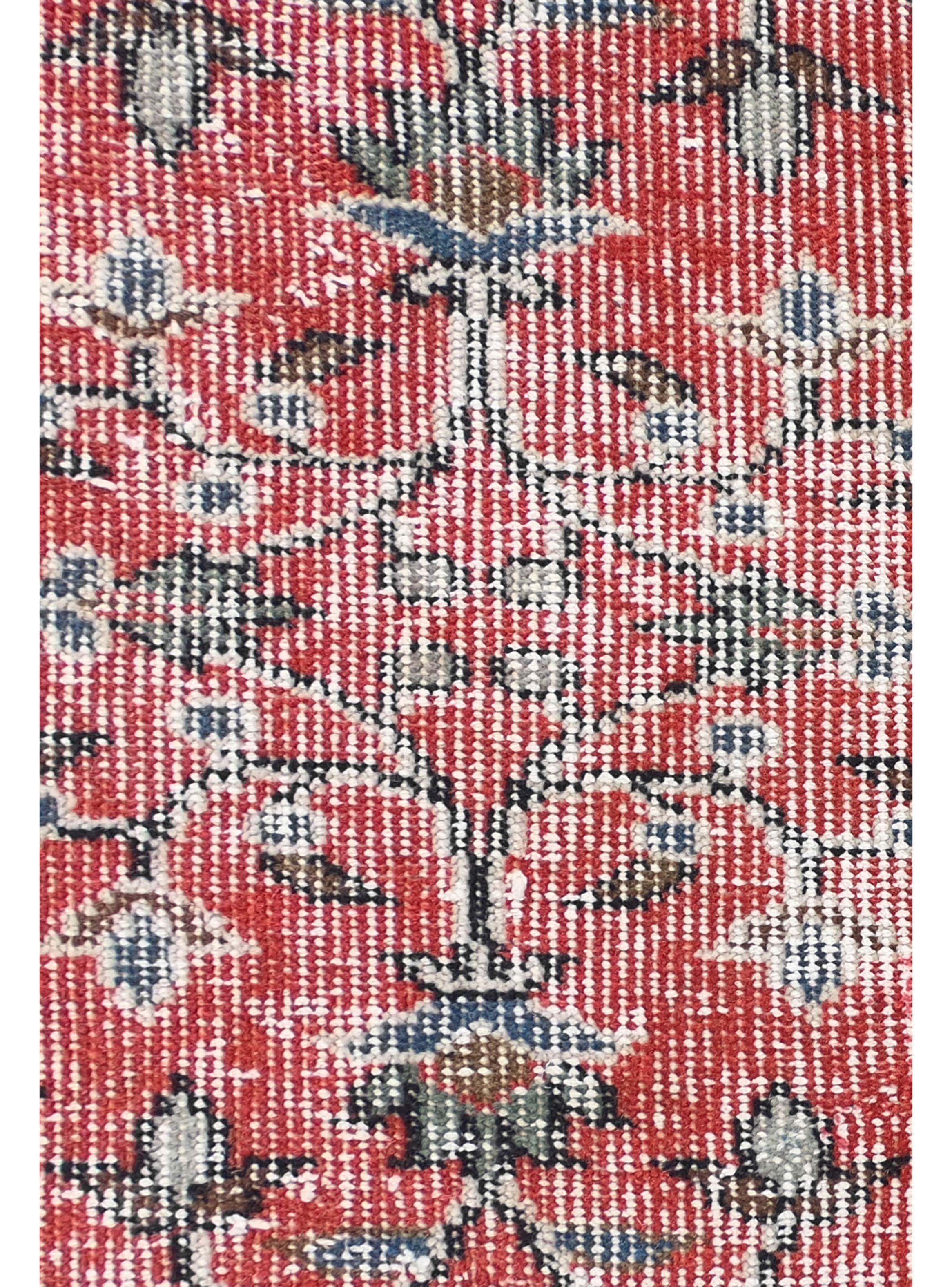 Alfombra Persa Vintage de Lana de 2.90 x 1.60 mts, AA040-2