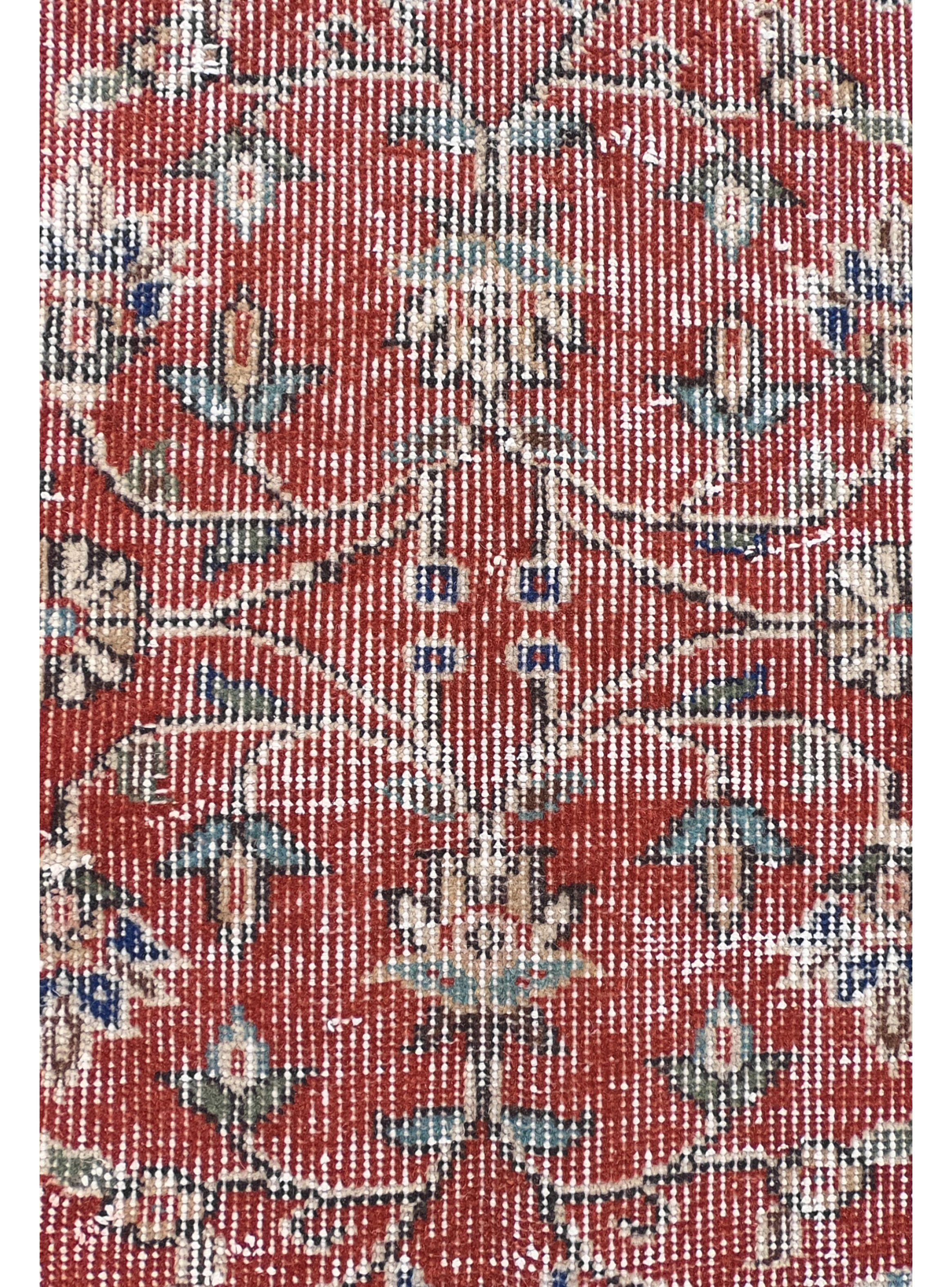 Alfombra Persa Vintage de Lana de 2.90 x 1.70 mts, AA041-3