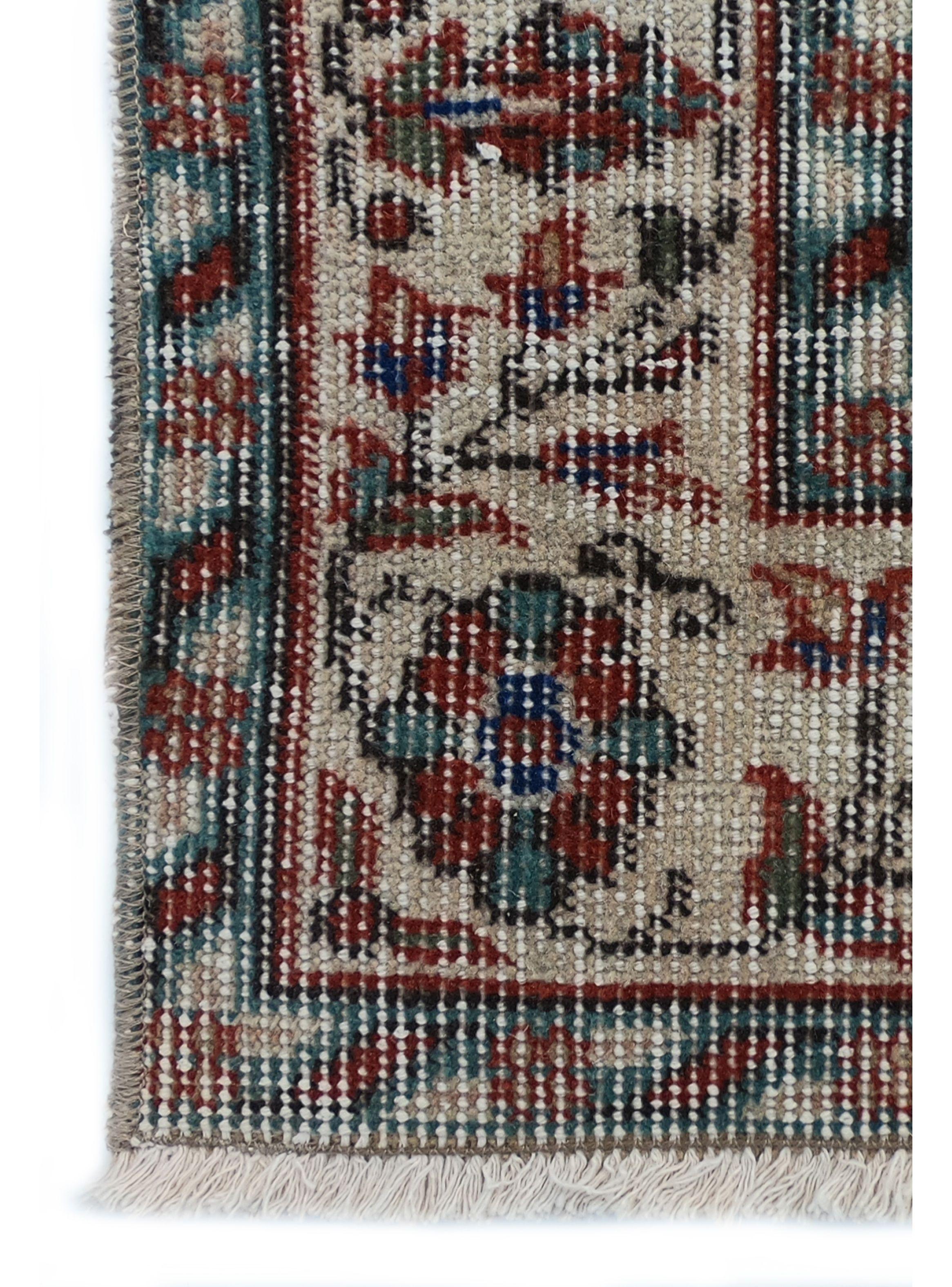 Alfombra Persa Vintage de Lana de 2.90 x 1.70 mts, AA041-5