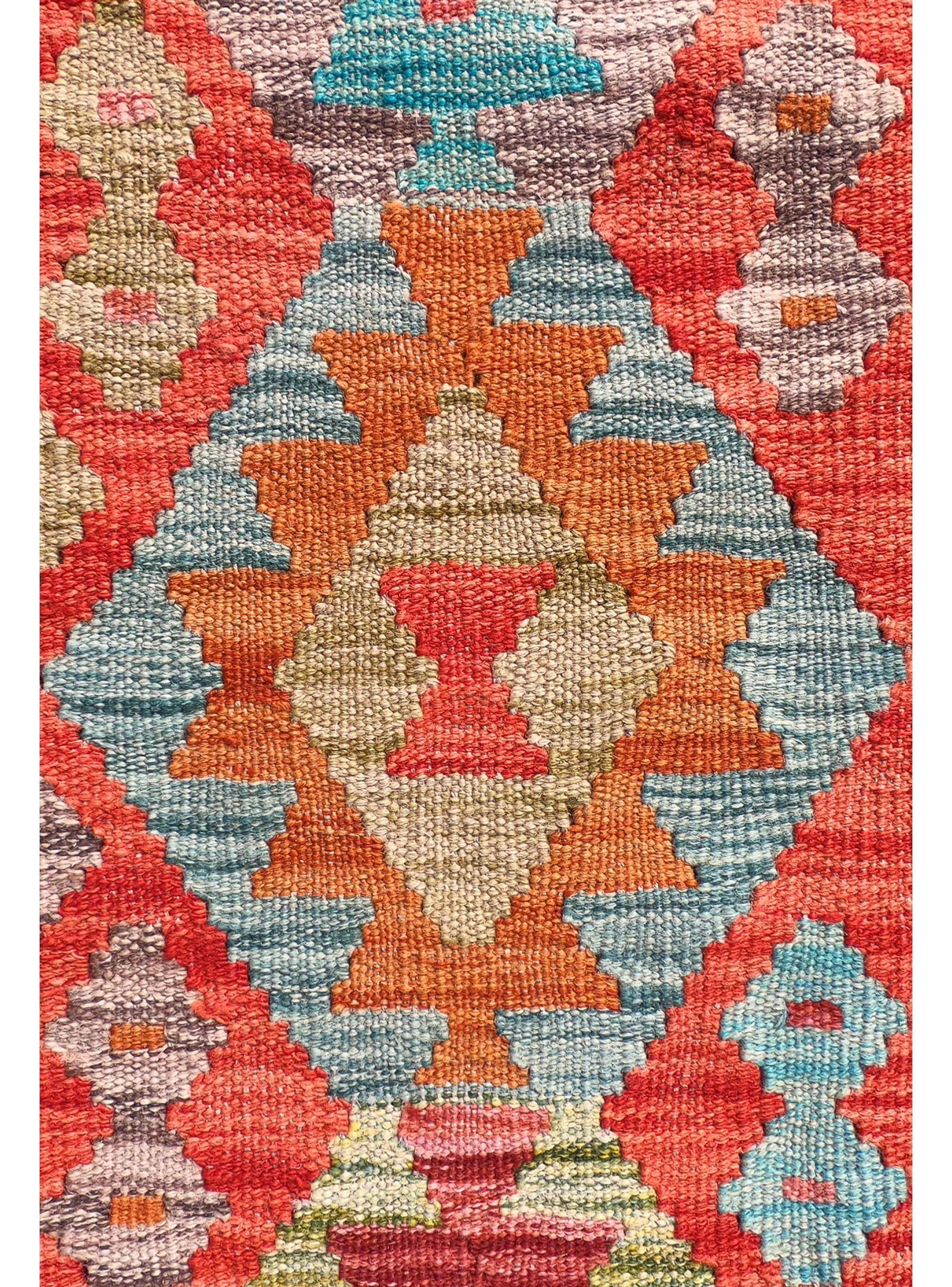 Alfombra de Lana Kelim Kashkuli de 1.90 x 1.20 mts., AA828-3
