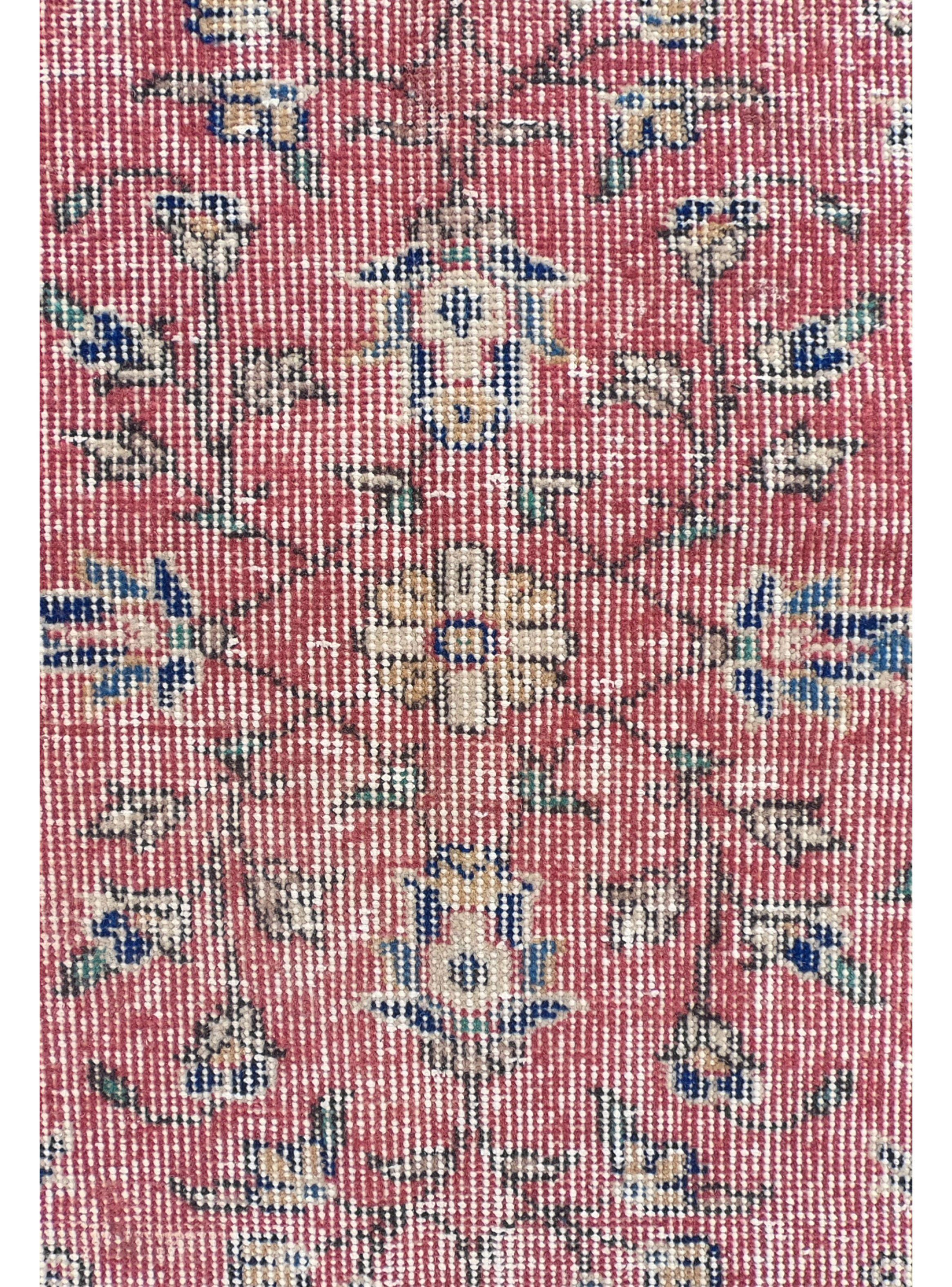 Alfombra Persa Vintage de Lana de 3.00 x 1.90 mts, AA045-3