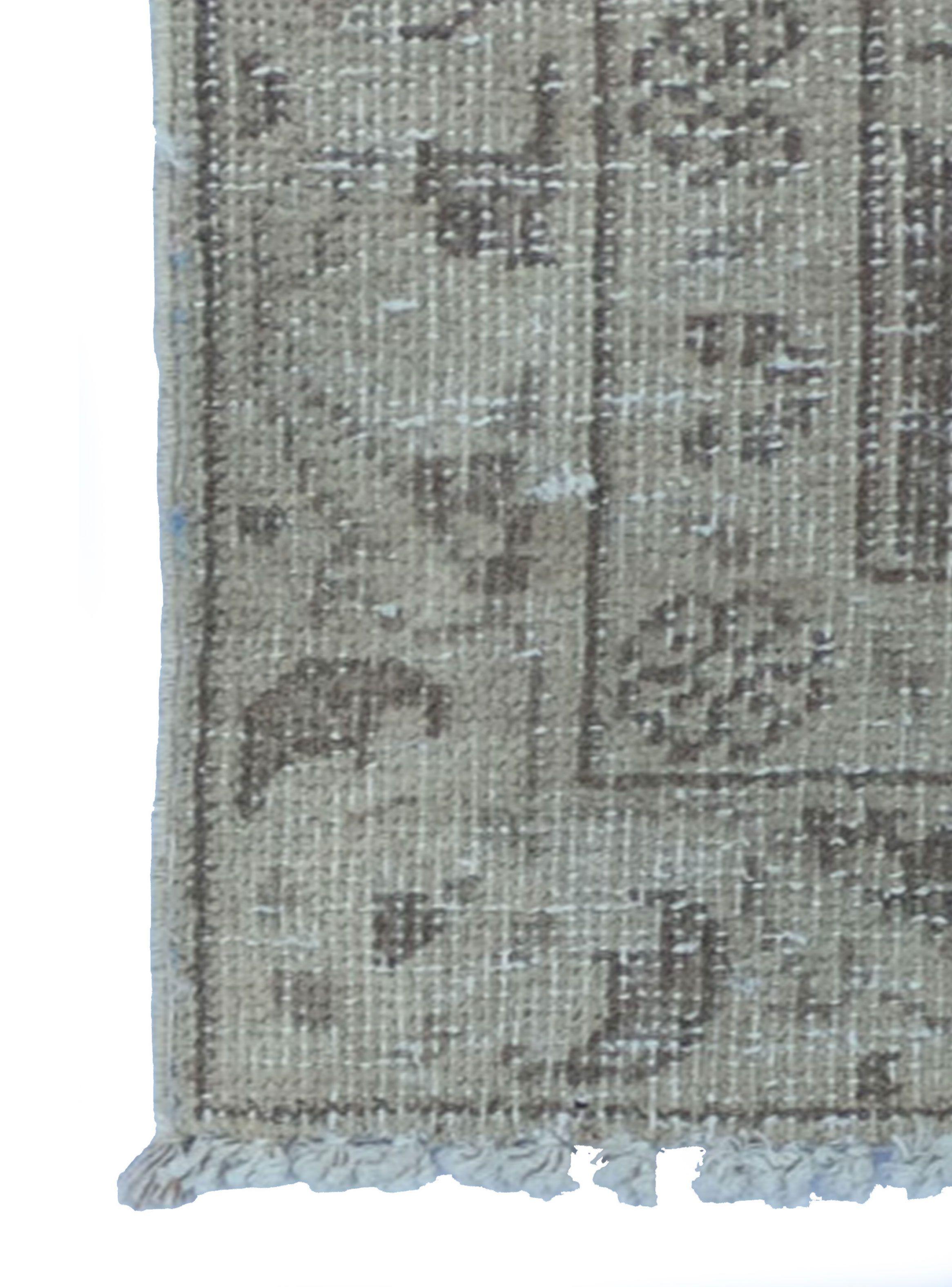 Alfombra Persa Vintage de Lana 3.90 x 2.90 mts, PV560-4