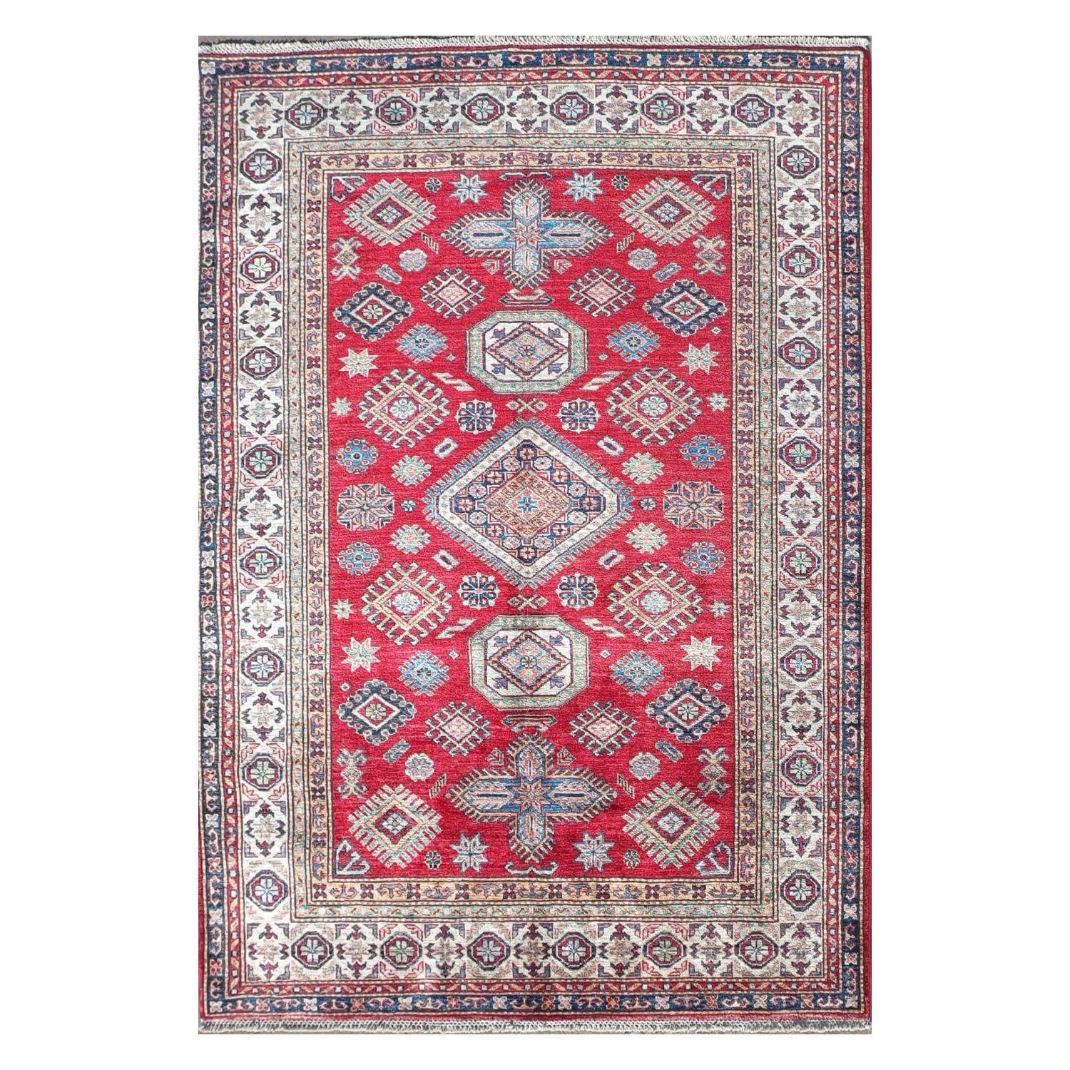 Alfombra Persa lana, Kazak Ghazni 1.90 x 1.50 mts. 0001-0