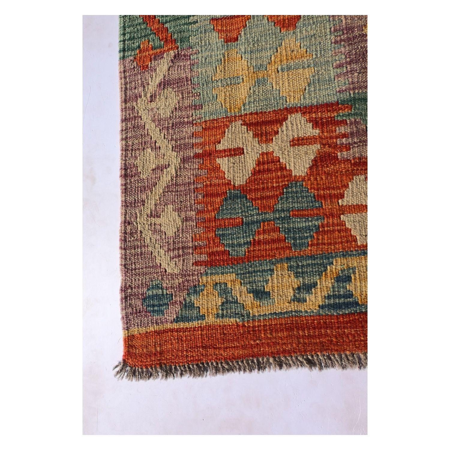 Alfombra Lana, Kelim Kashkuli 2.50 x 1.60 mts. 0005-2