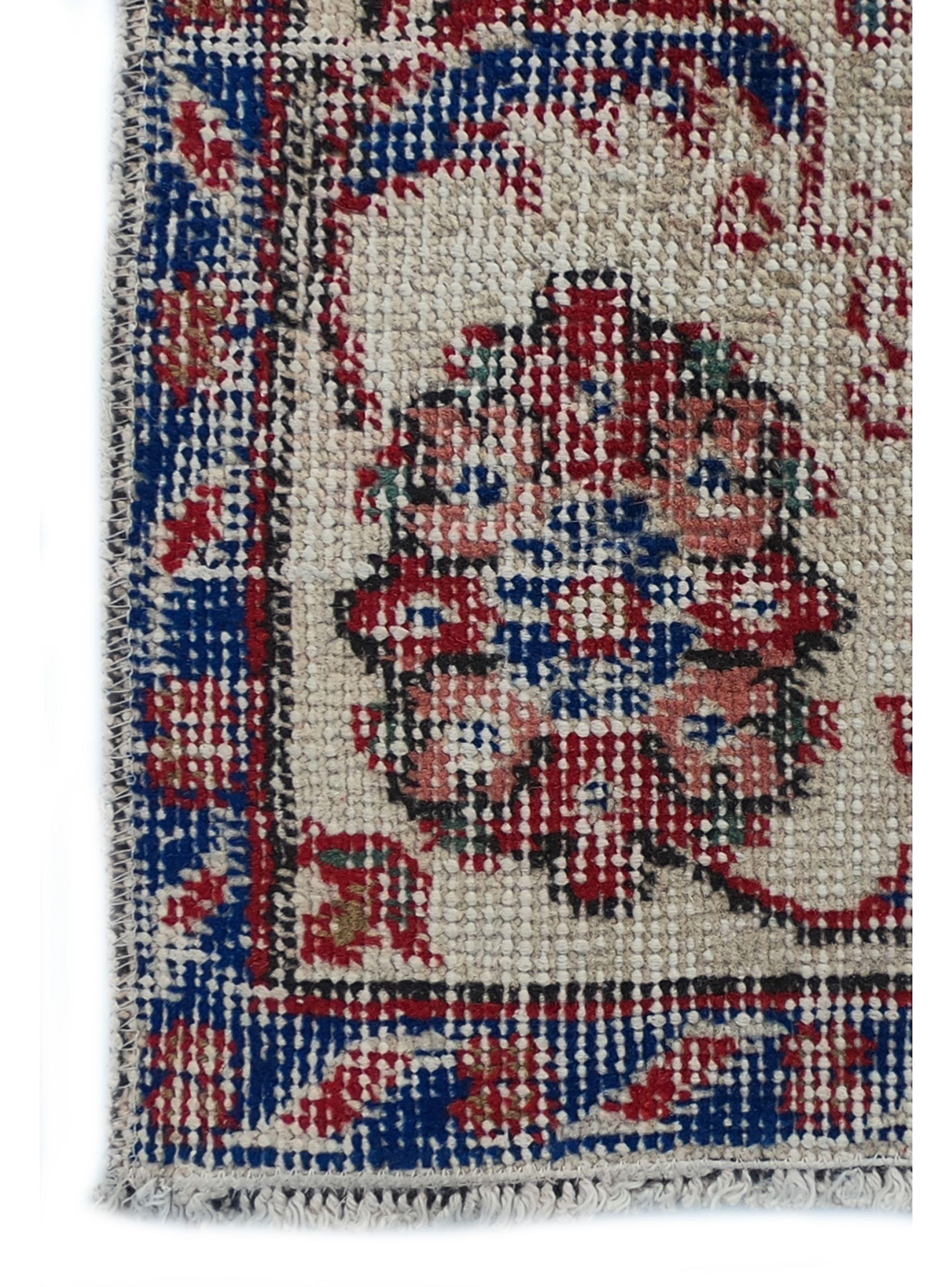 Alfombra Persa Vintage de Lana de 2.60 x 1.50 mts, AA029-5