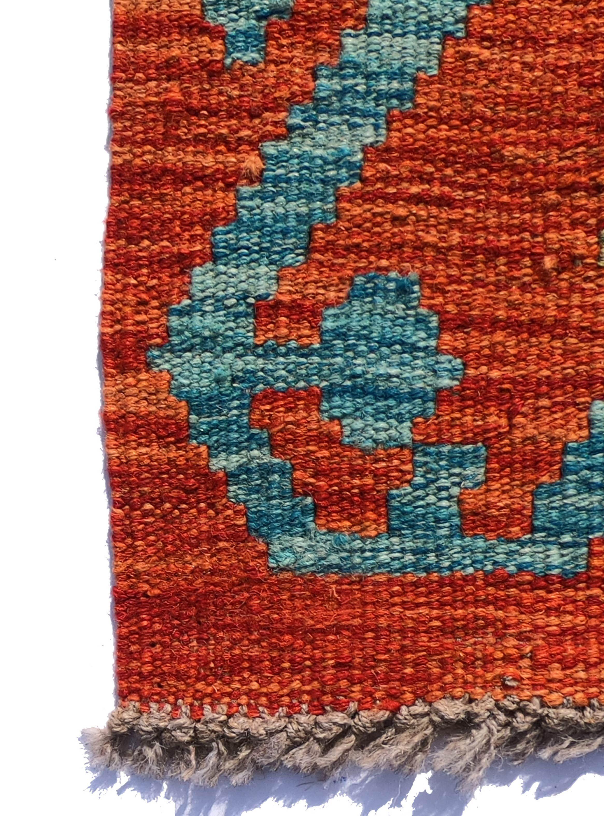 Alfombra de Lana Kelim Kashkuli 1.70 x 1.20 mts, K1467-2