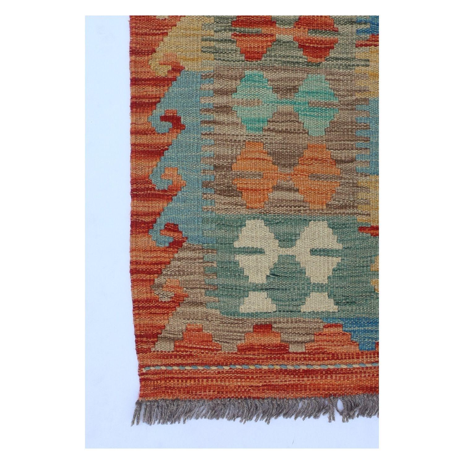 Alfombra Lana, Kelim Kashkuli 2.50 x 1.70 mts. 0094-2