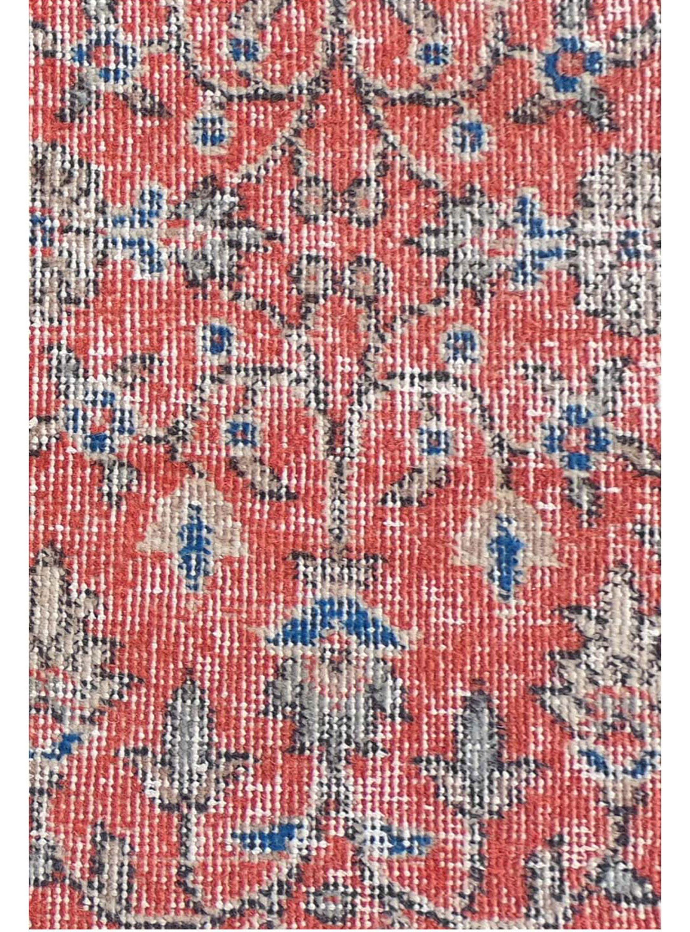 Alfombra Persa Vintage de Lana de 2.60 x 1.40 mts, AA028-3