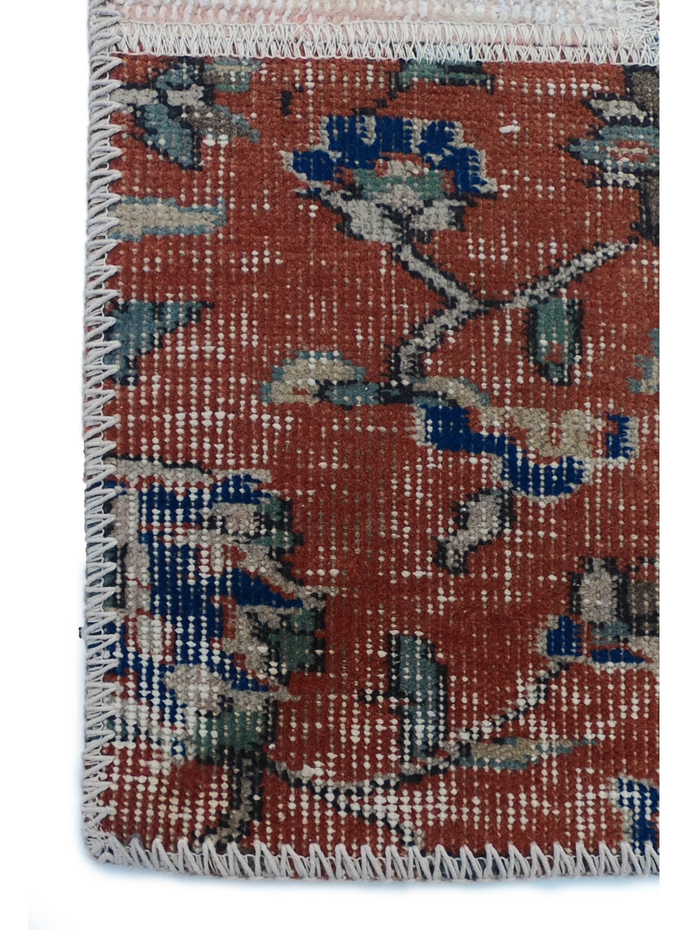 Alfombra Persa de Lana, Patchwork Estambul de 3.50 x 0.80 mts, AA017-2