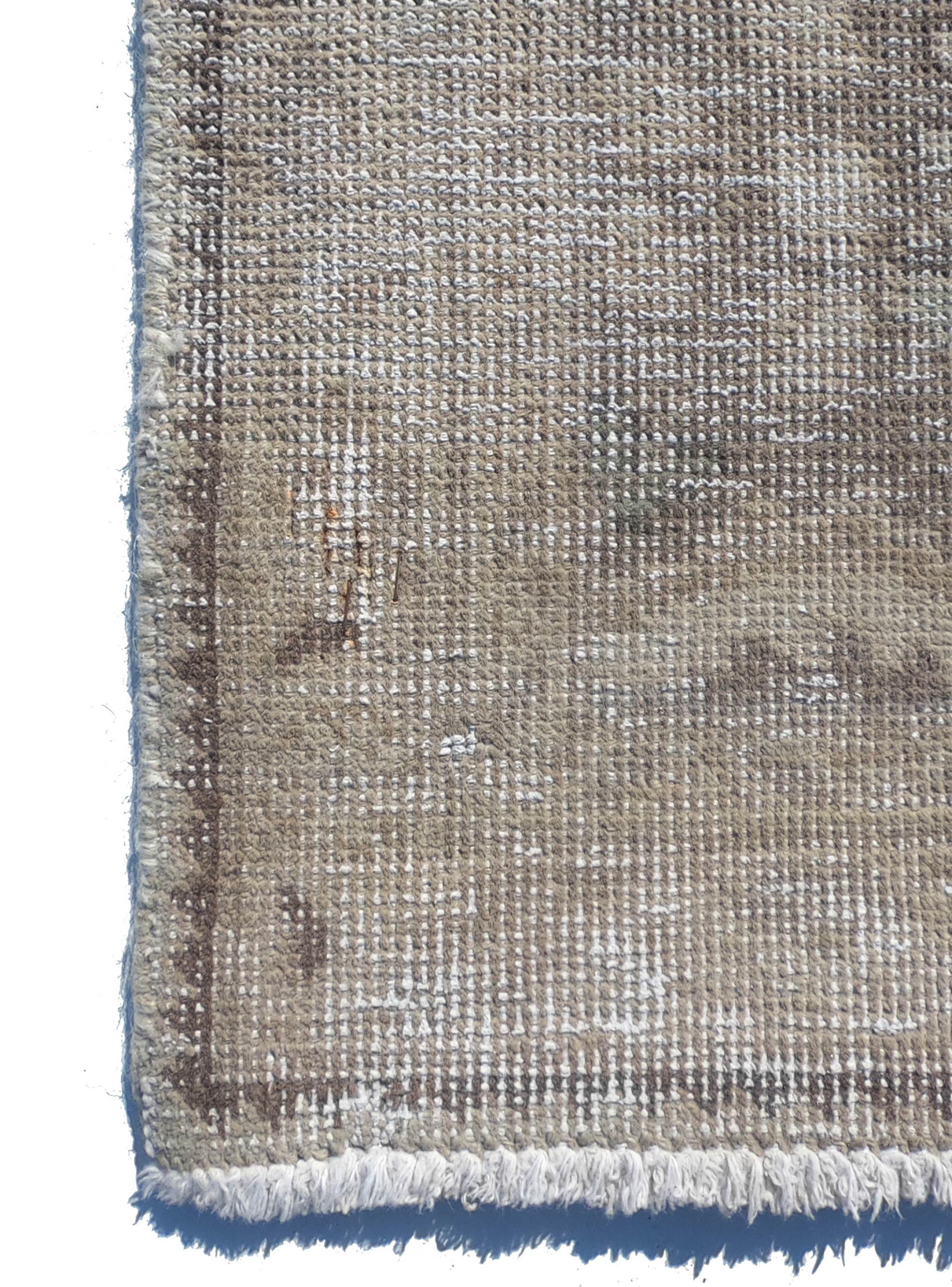 Alfombra Persa Vintage de Lana de 3.80 x 2.90 mts, AA118-4