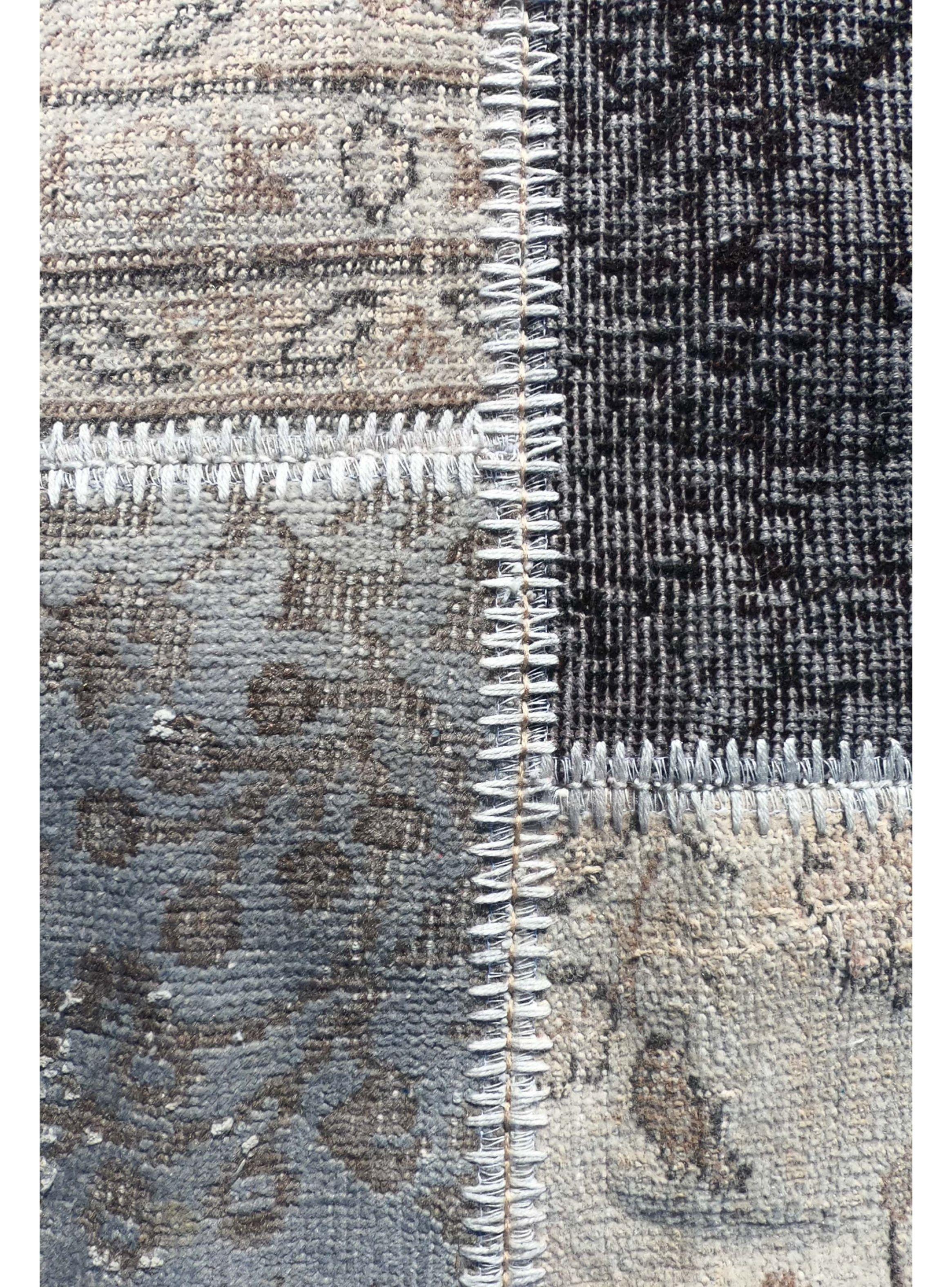 Alfombra Persa de Lana, Patchwork Montieri de 2.40 x 1.70 mts., AA1036-1