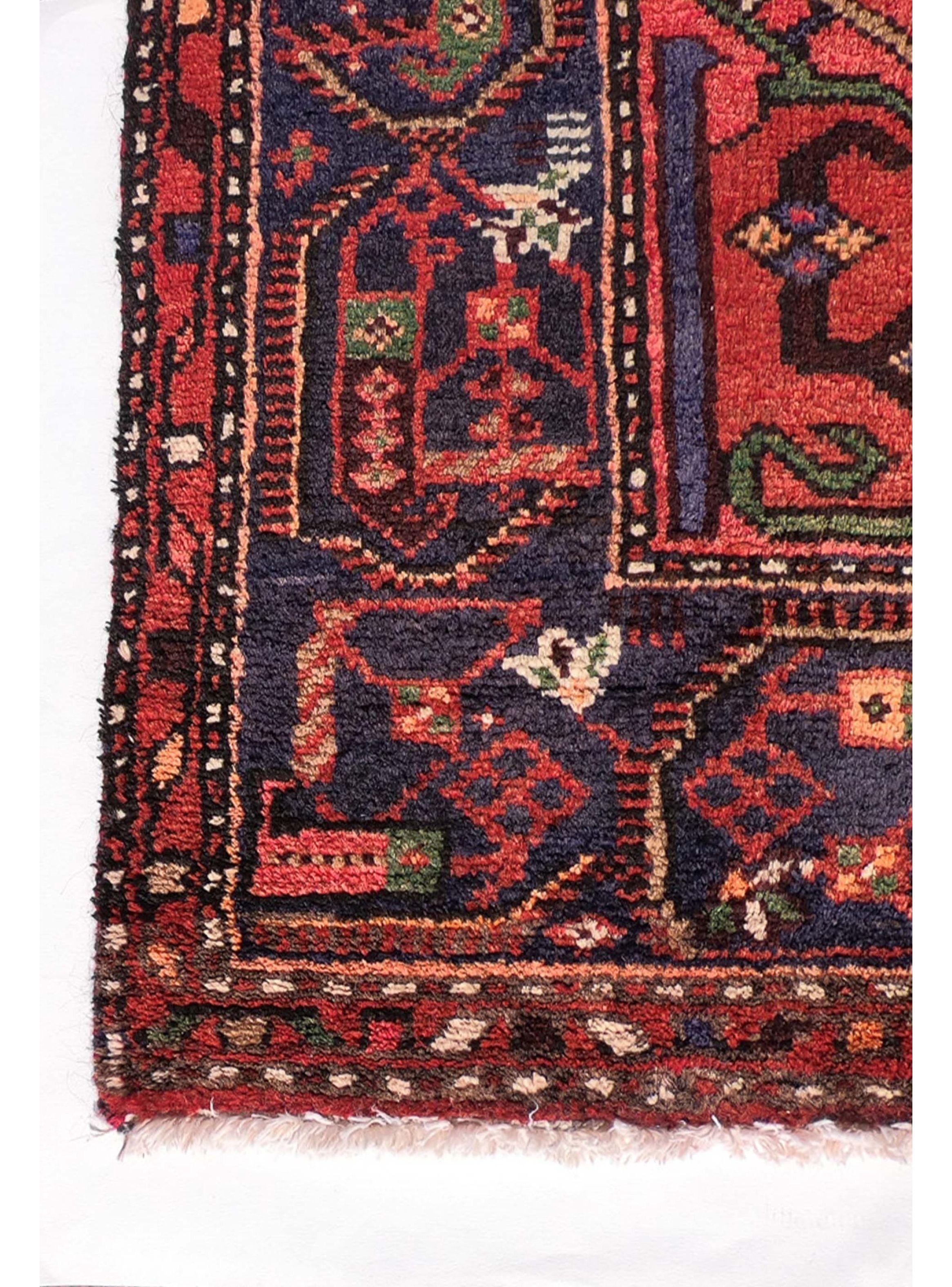 Alfombra Persa de lana, Hamadan de 3.10 x 1.10 mts.-2