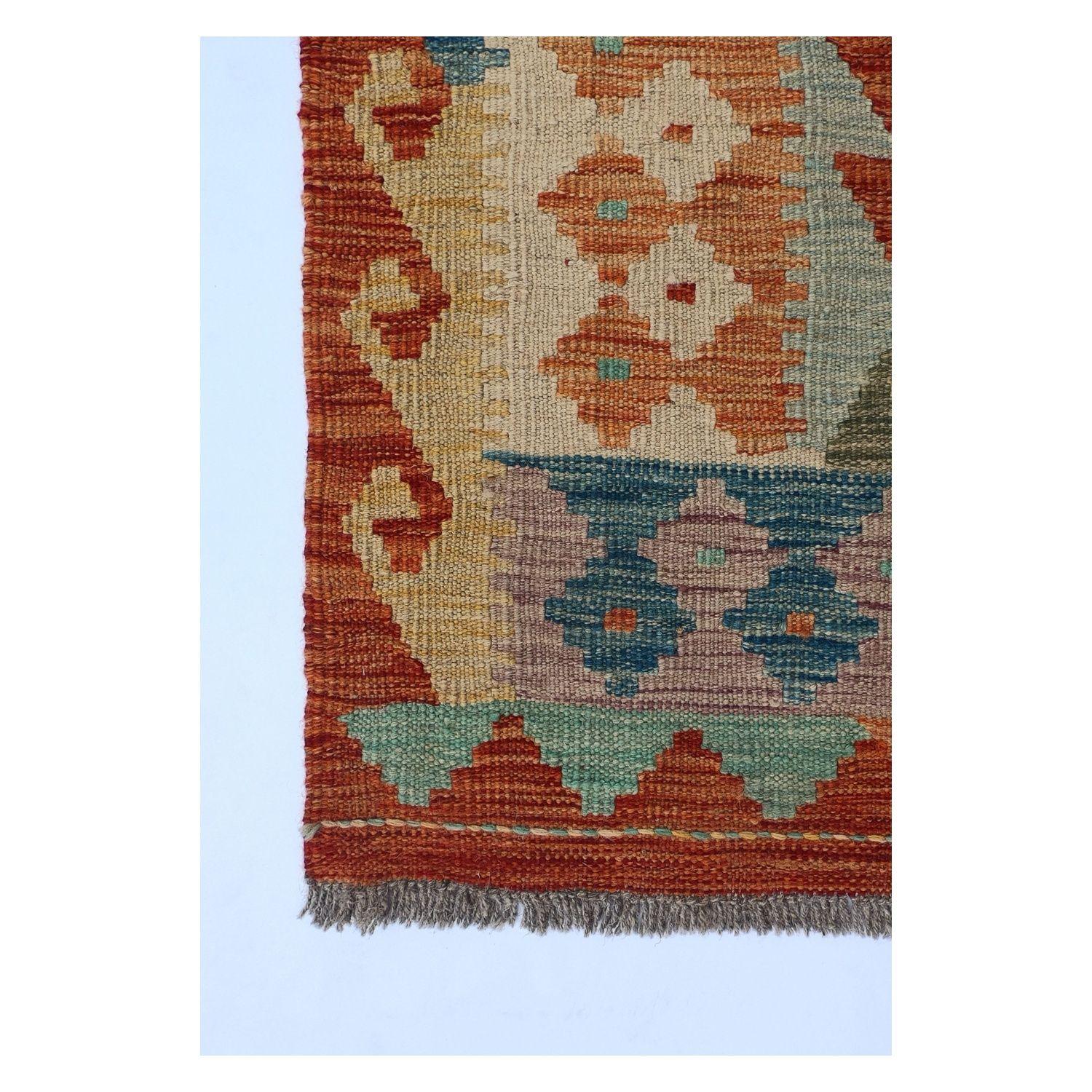 Alfombra Lana, Kelim Kashkuli 3.10 x 2.00 mts. 0051-2