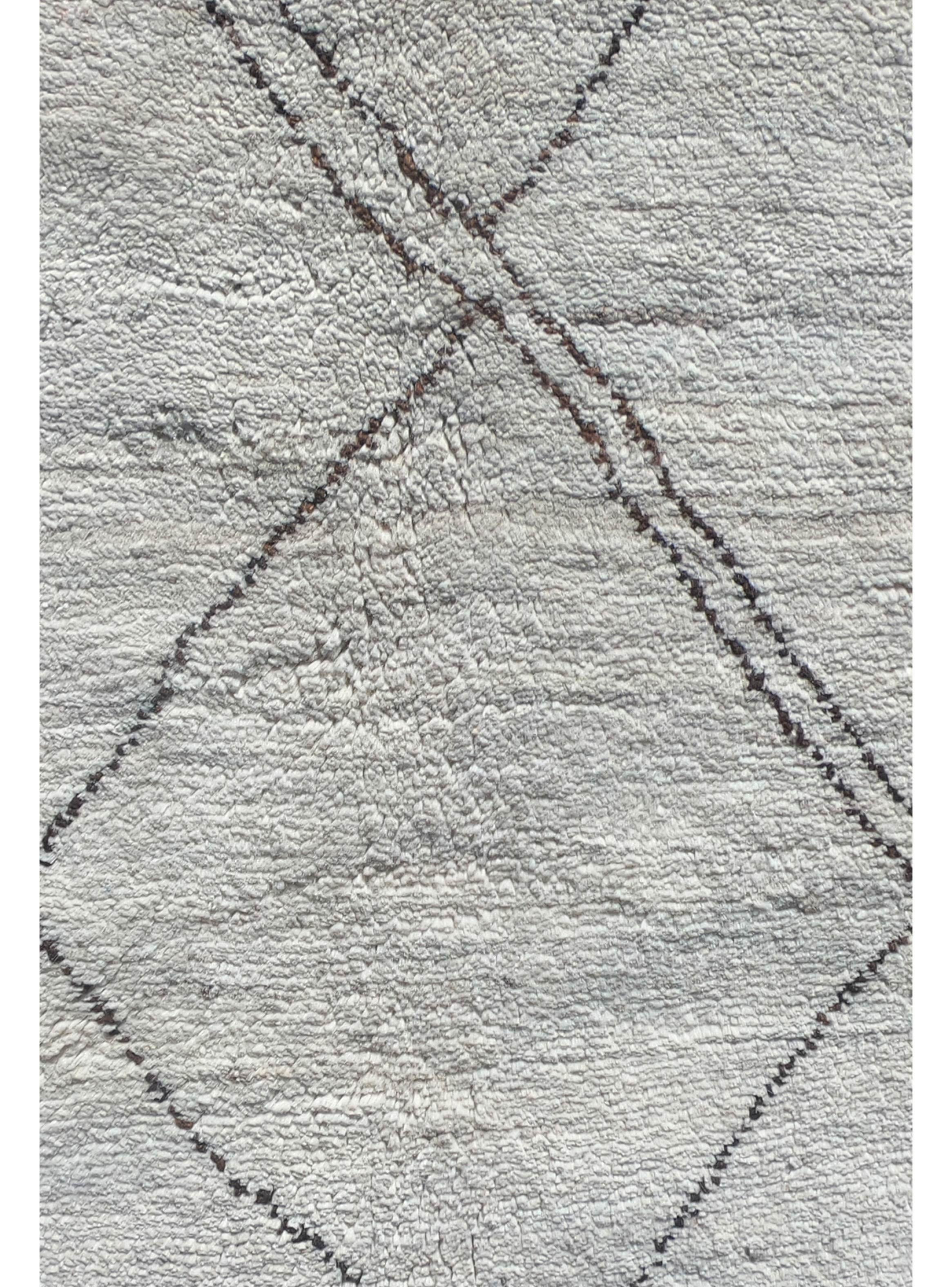 Alfombra Persa Clásica de Lana tonos neutros, Malakian 2.00 x 1.60 mts, K0004-2