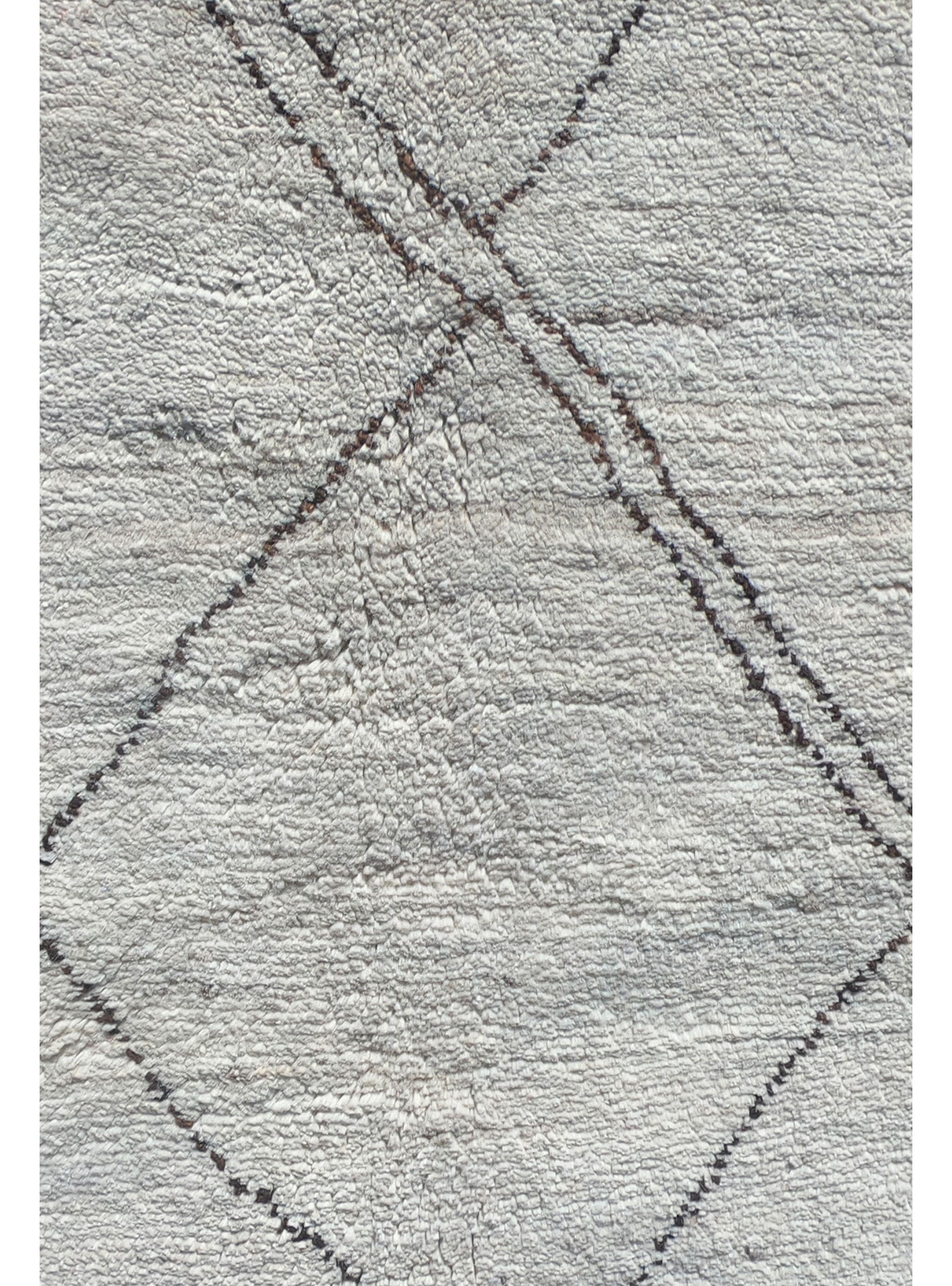 Alfombra Persa Clásica de Lana tonos neutros, Malakian 2.00 x 1.60 mts, K0004-3