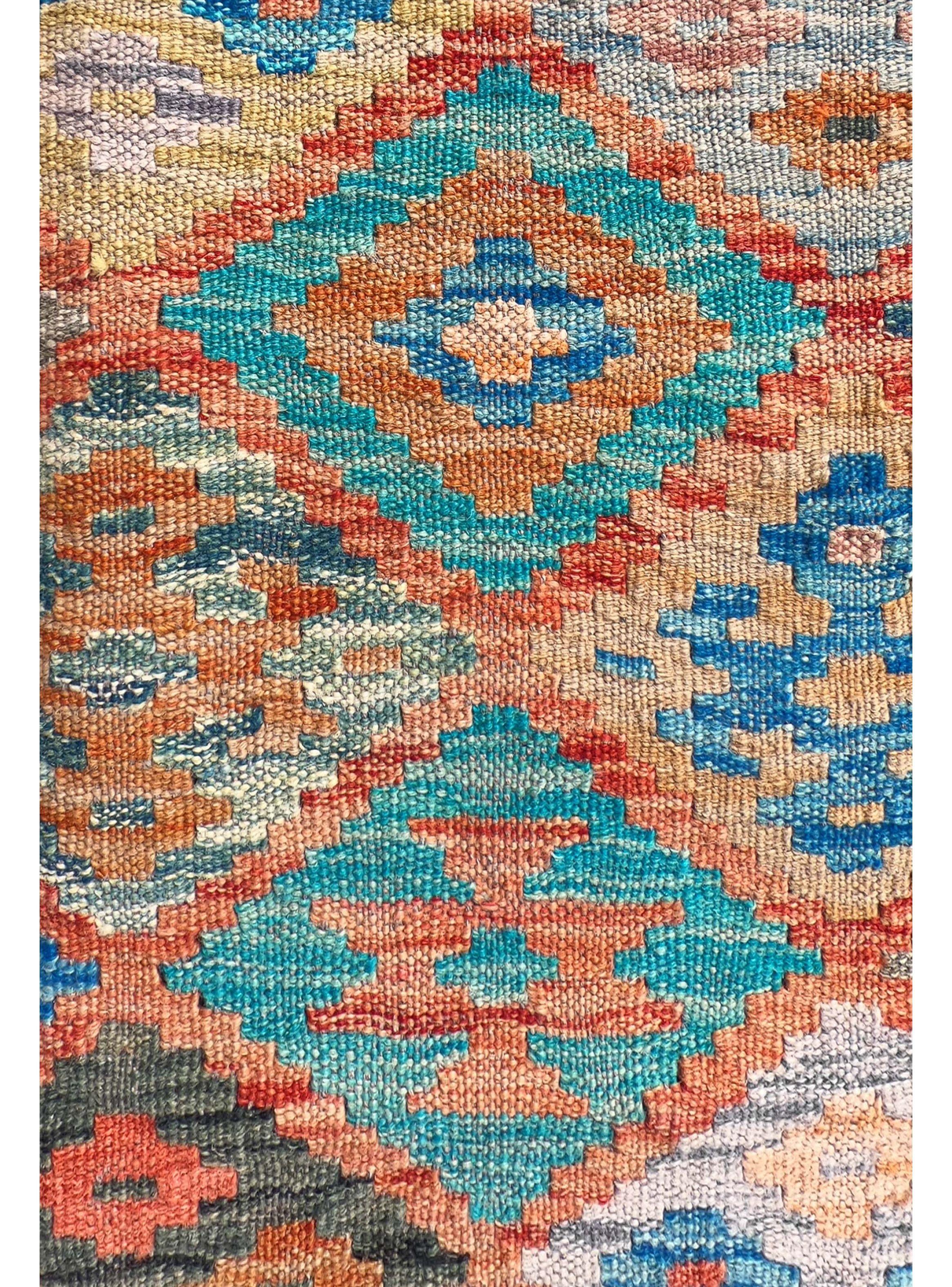 Alfombra de Lana Kelim Kashkuli de 2.00 x 1.60 mts., AA856-3