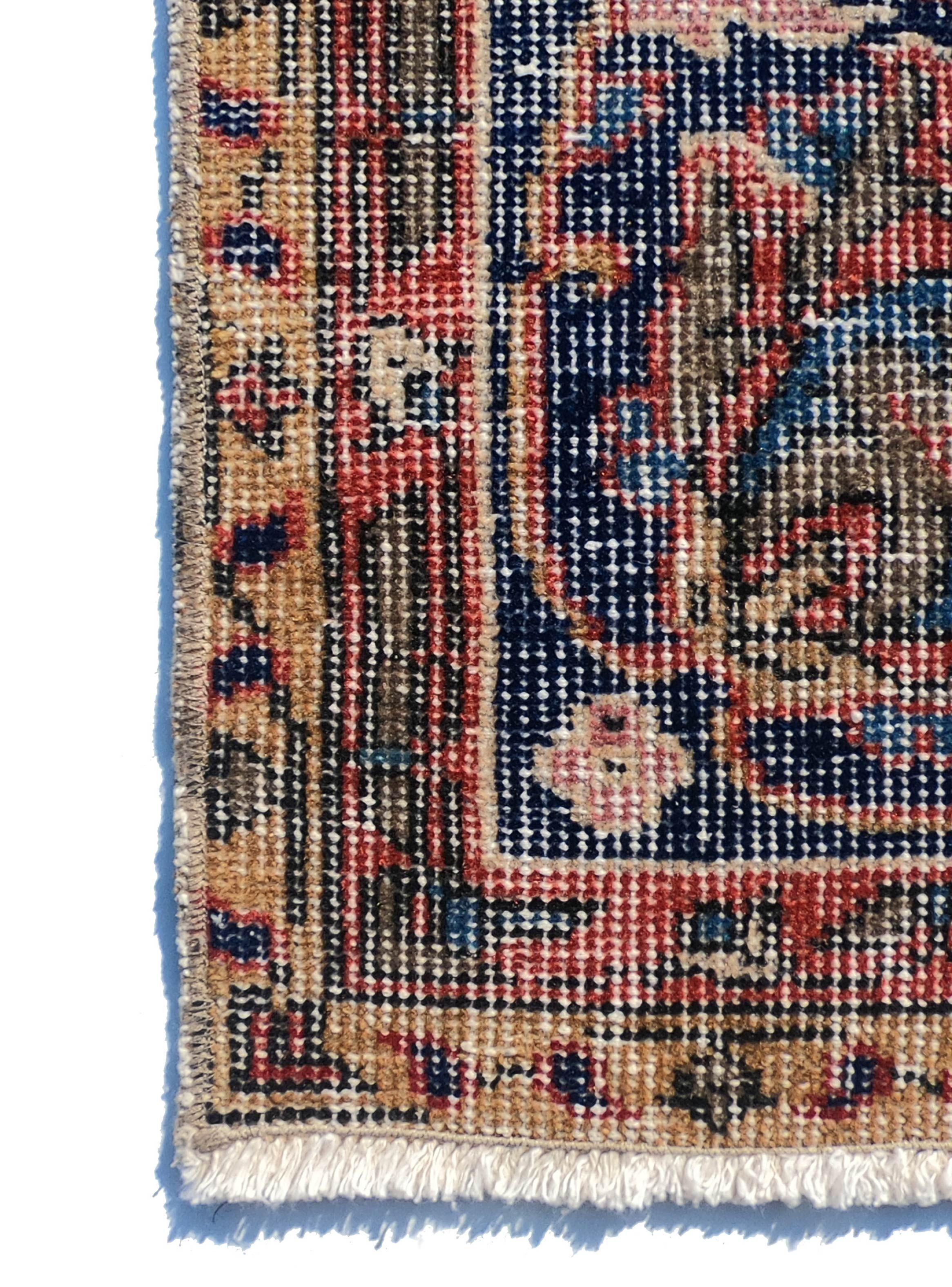 Alfombra Persa Vintage de Lana de 3.60 x 2.50 mts, AA112-2