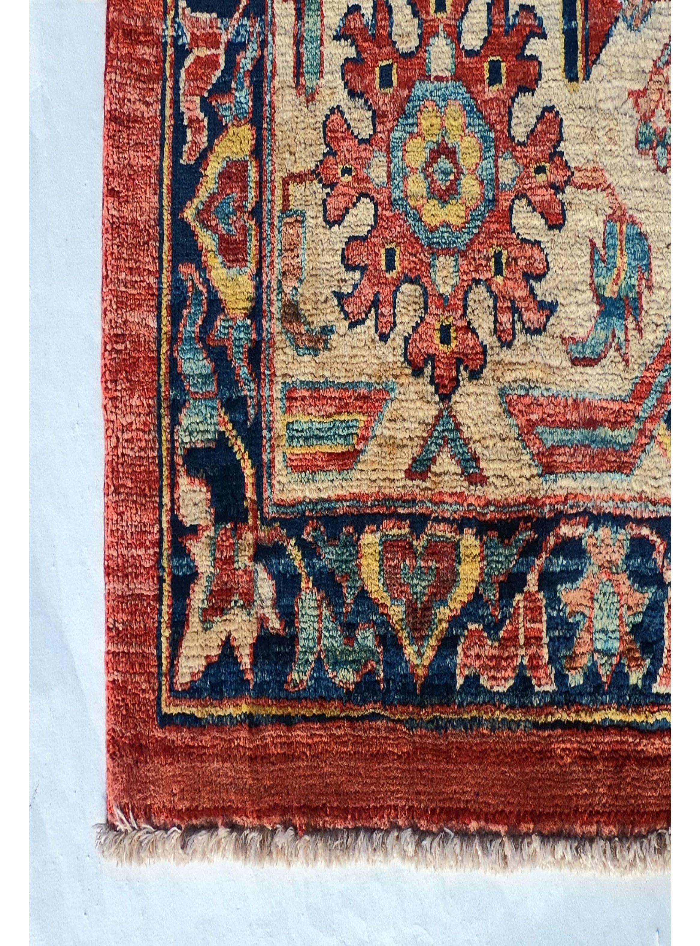 Alfombra Persa de lana, Serapi de 3.00 x 2.60 mts.-2