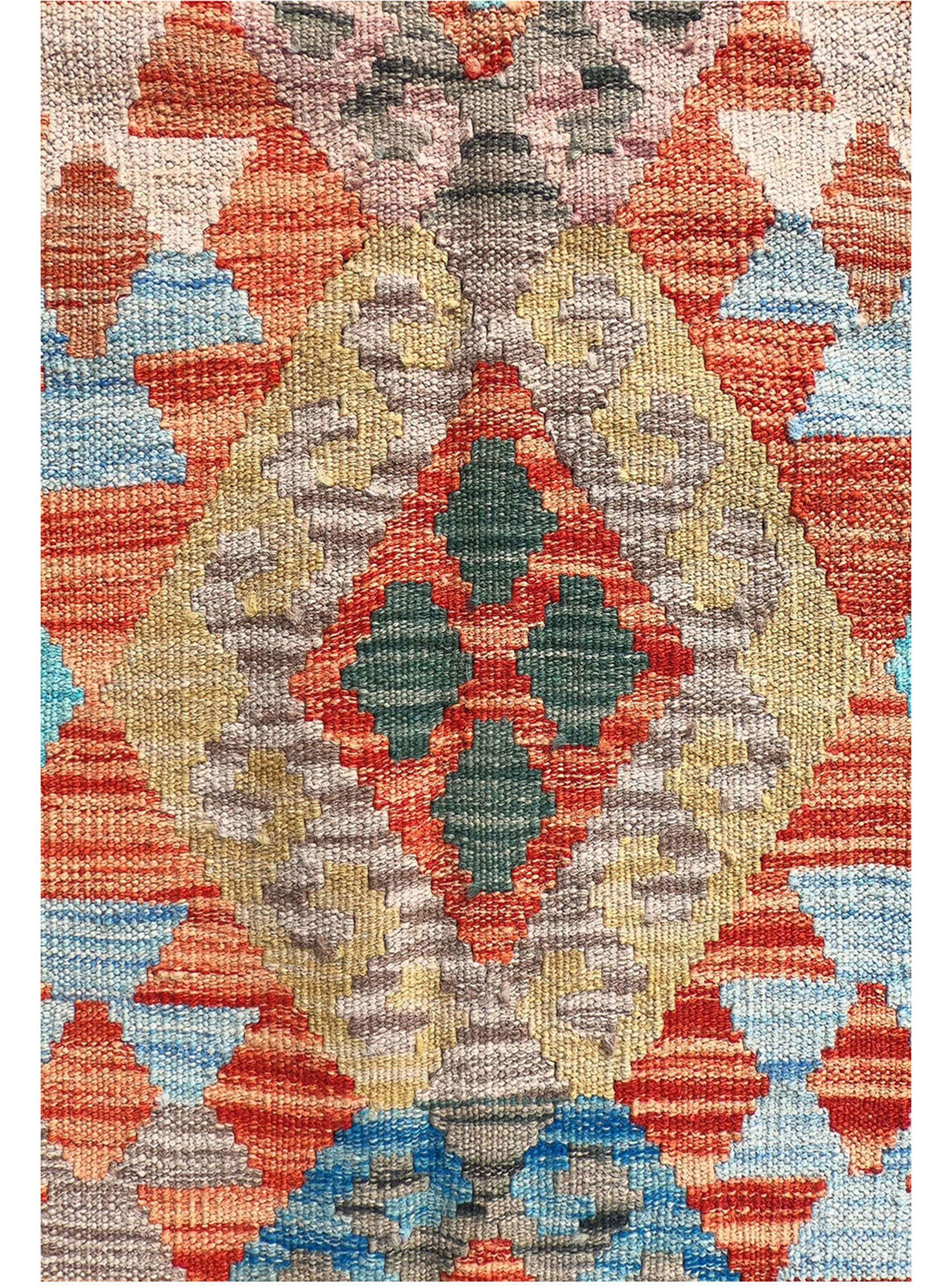 Alfombra de Lana Kelim Kashkuli de 2.10 x 1.60 mts., AA859-1