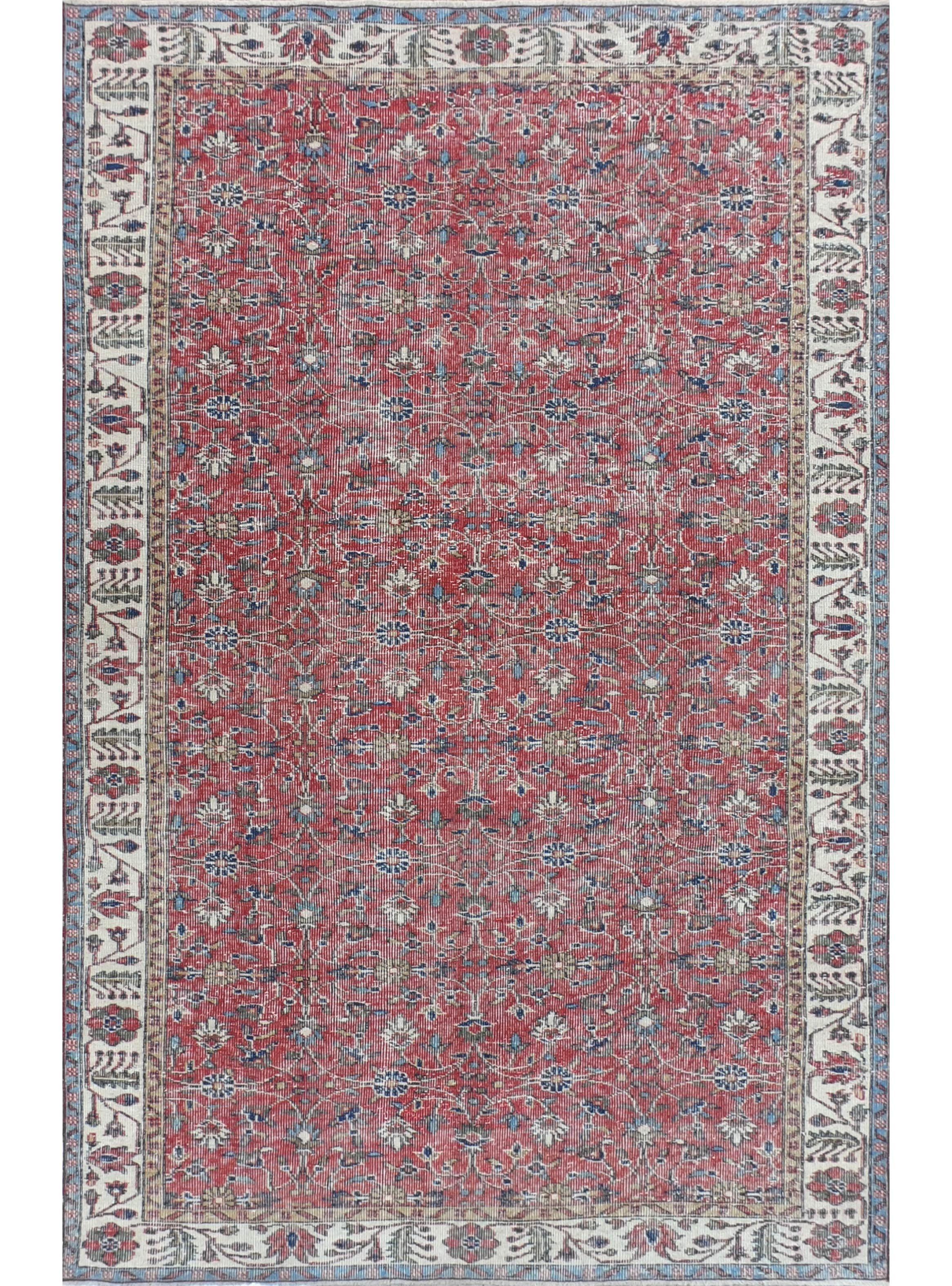 Alfombra Persa Vintage de Lana de 2.90 x 1.60 mts, AA039-0