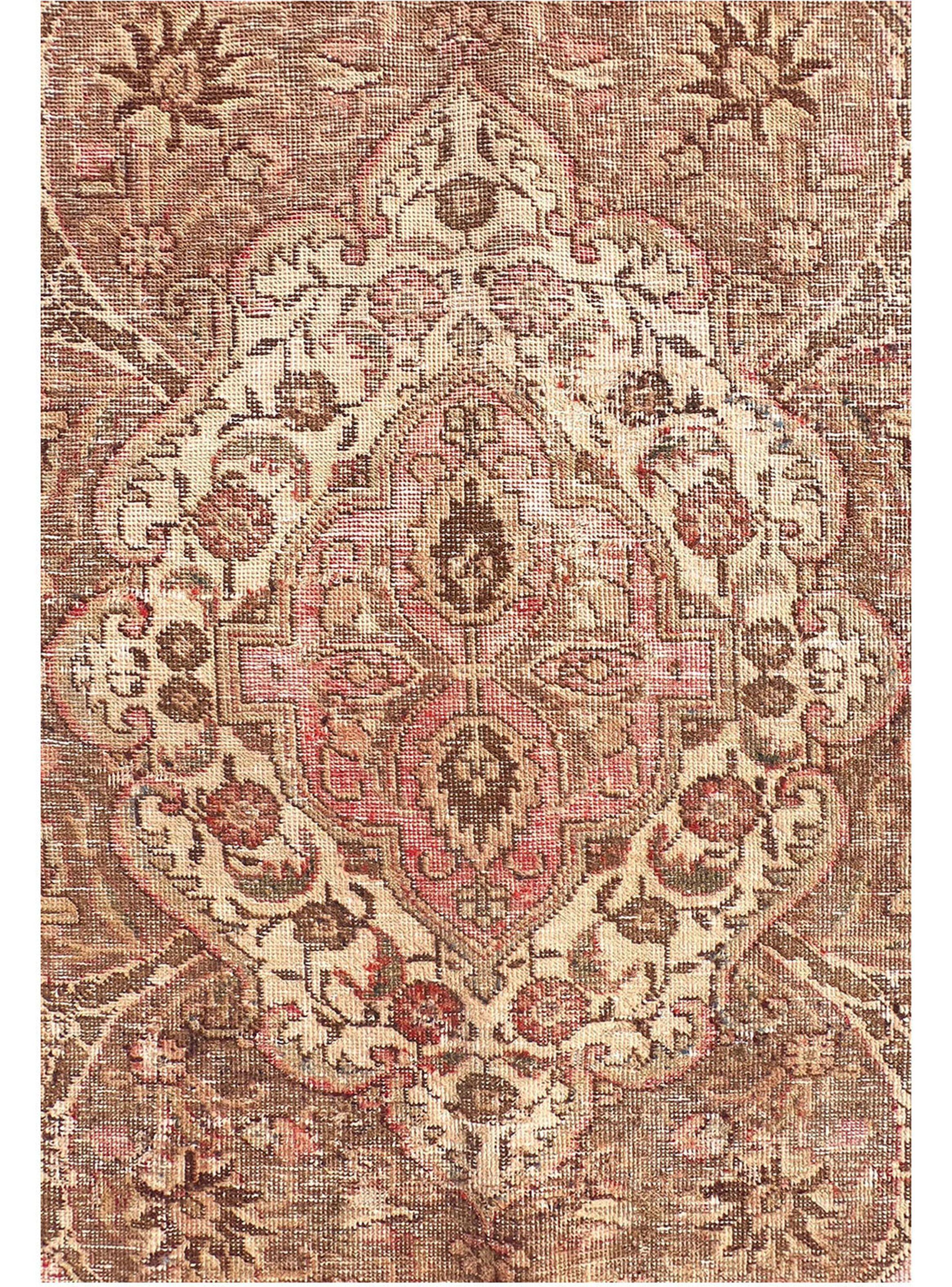 Alfombra Persa Vintage de Lana de 4.20 x 3.00 mts., AA759-2