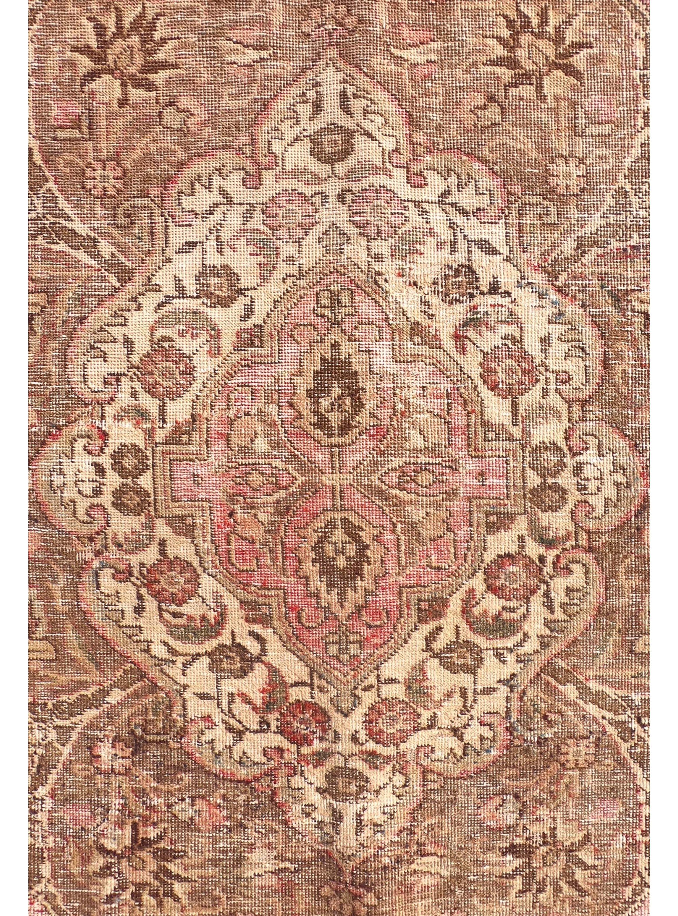Alfombra Persa Vintage de Lana de 4.20 x 3.00 mts., AA759-3