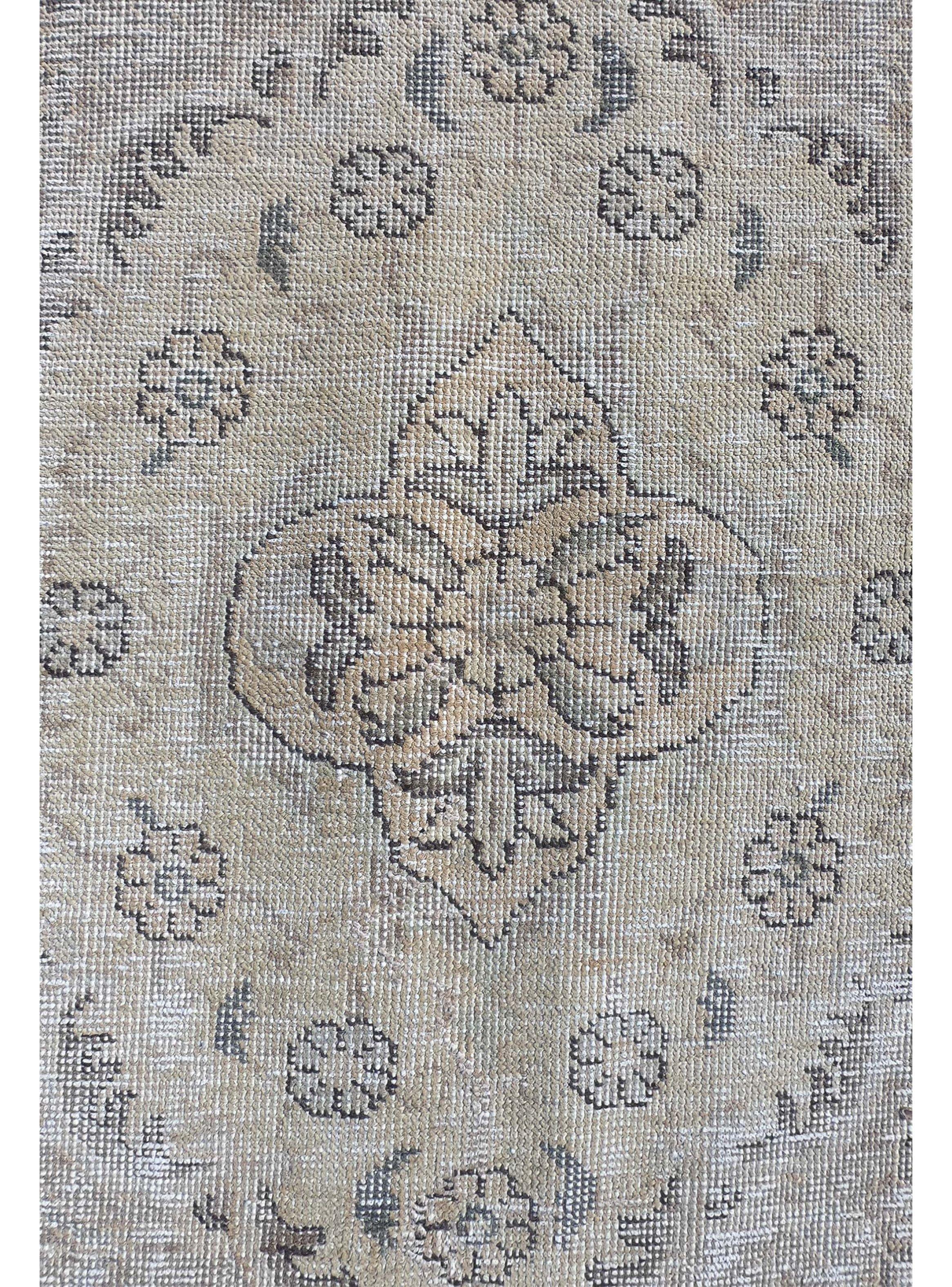 Alfombra Persa Vintage de Lana de 3.70 x 2.90 mts., AA735-3