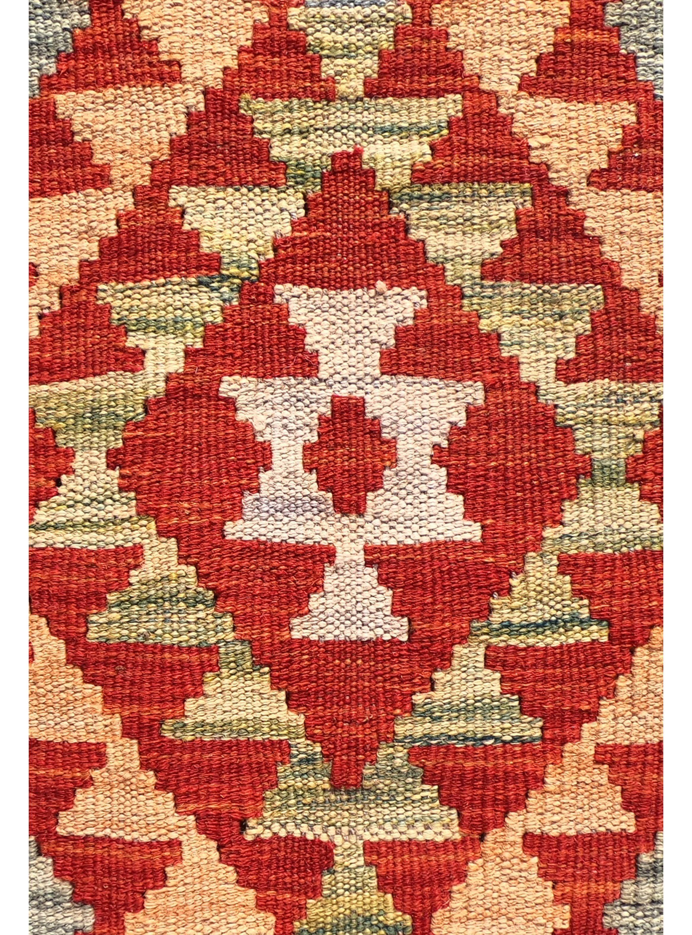 Alfombra de Lana Kelim Kashkuli 1.80 x 1.20 mts, K1474-1