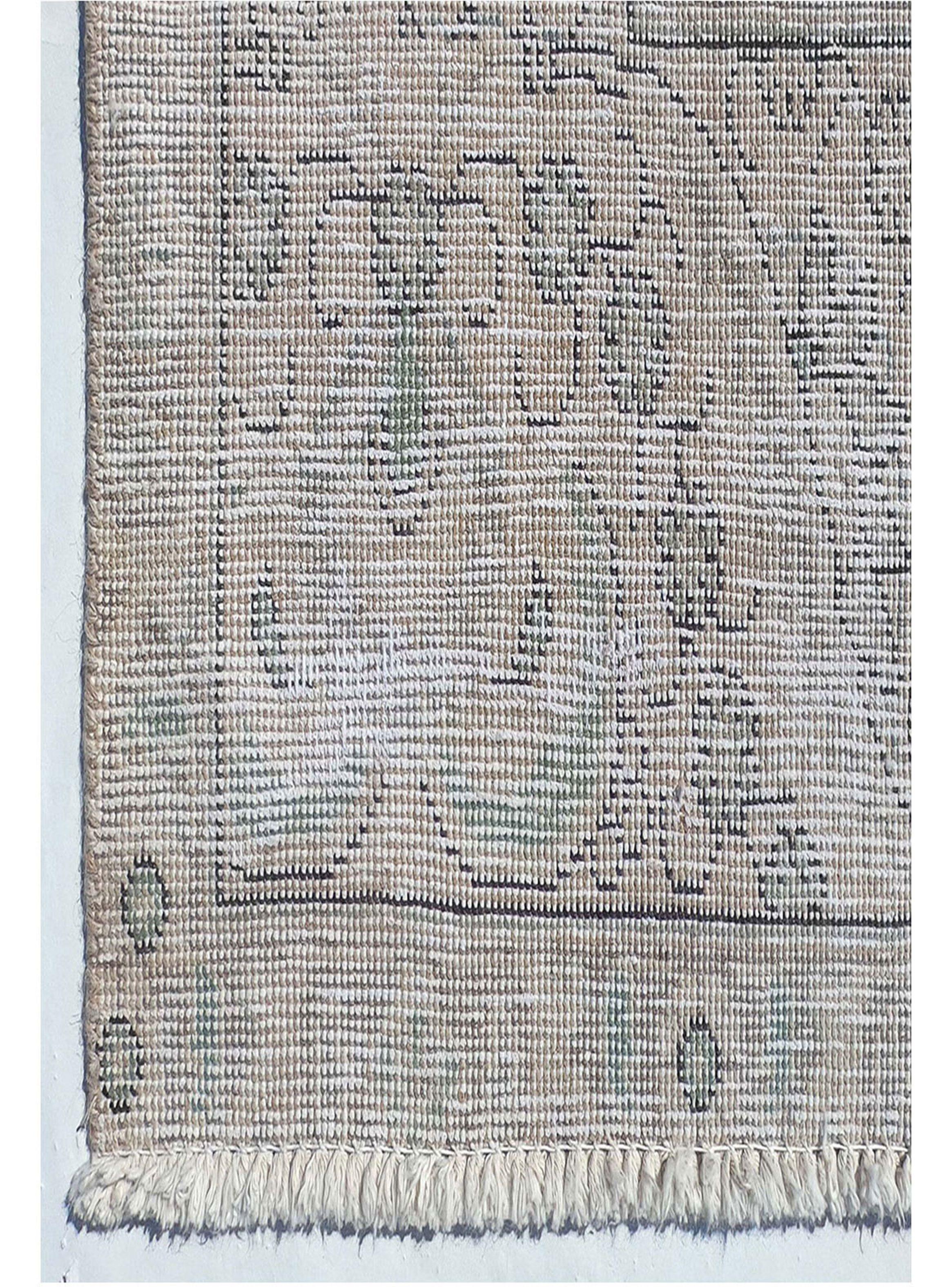 Alfombra Persa Vintage de Lana de 3.70 x 2.90 mts., AA736-4