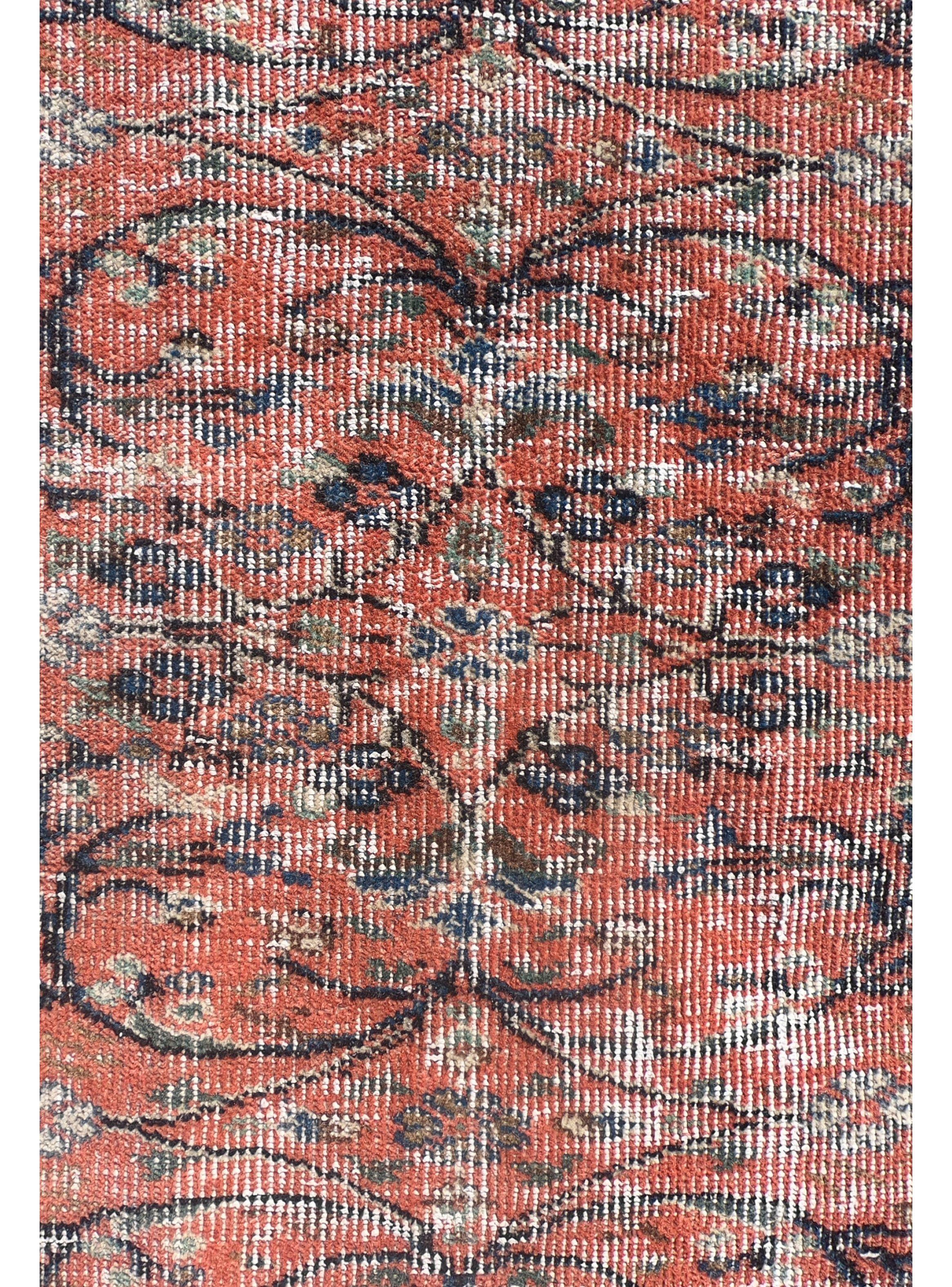 Alfombra Persa Vintage de Lana de 3.00 x 2.00 mts, AA108-3