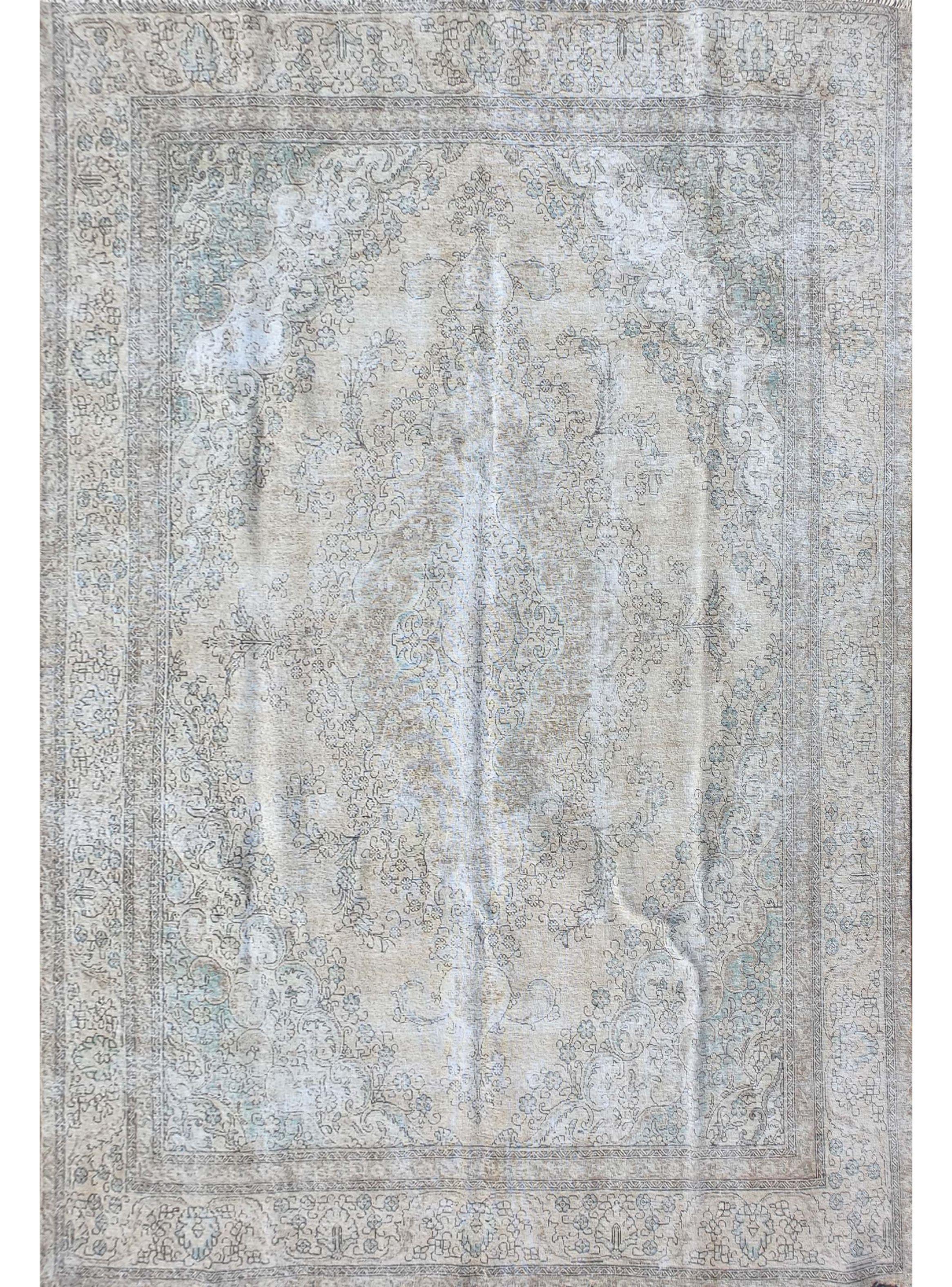 Alfombra Persa Vintage de Lana de 3.60 x 2.80 mts., AA726-1