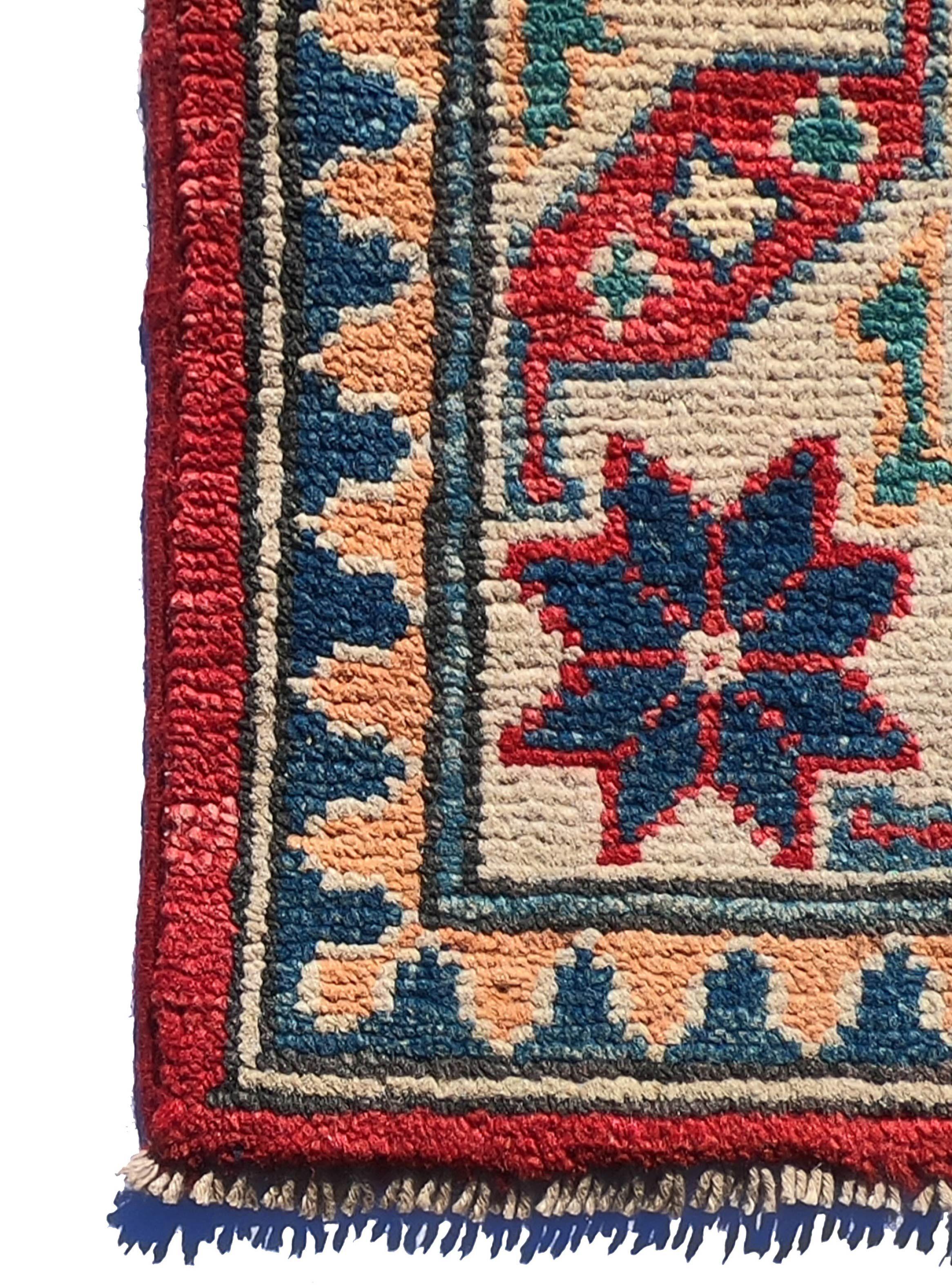 Alfombra Persa Clásica de Lana, Kazak de 2.90 x 0.80 mts., KZ203-2