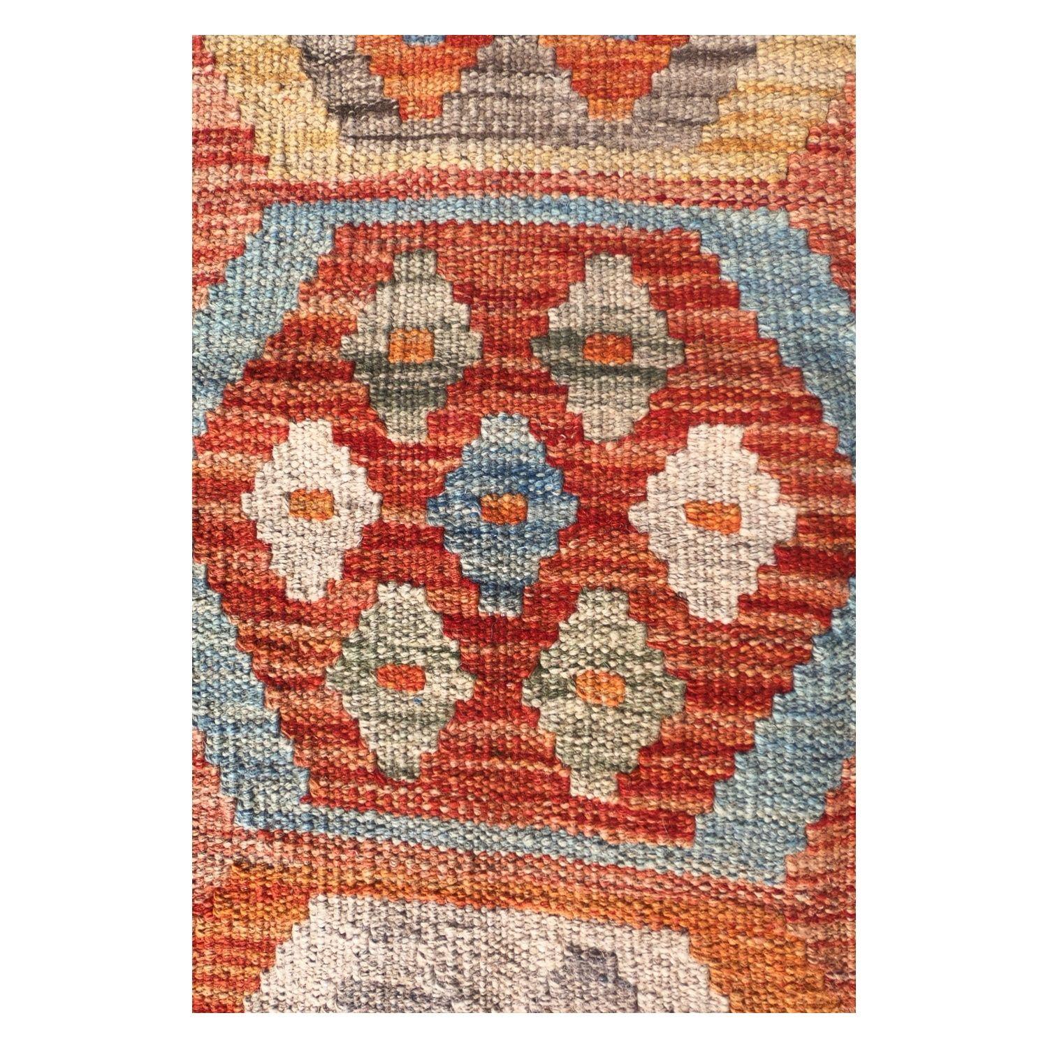 Alfombra Lana, Kelim Kashkuli 2.40 x 1.70 mts. 0080-1