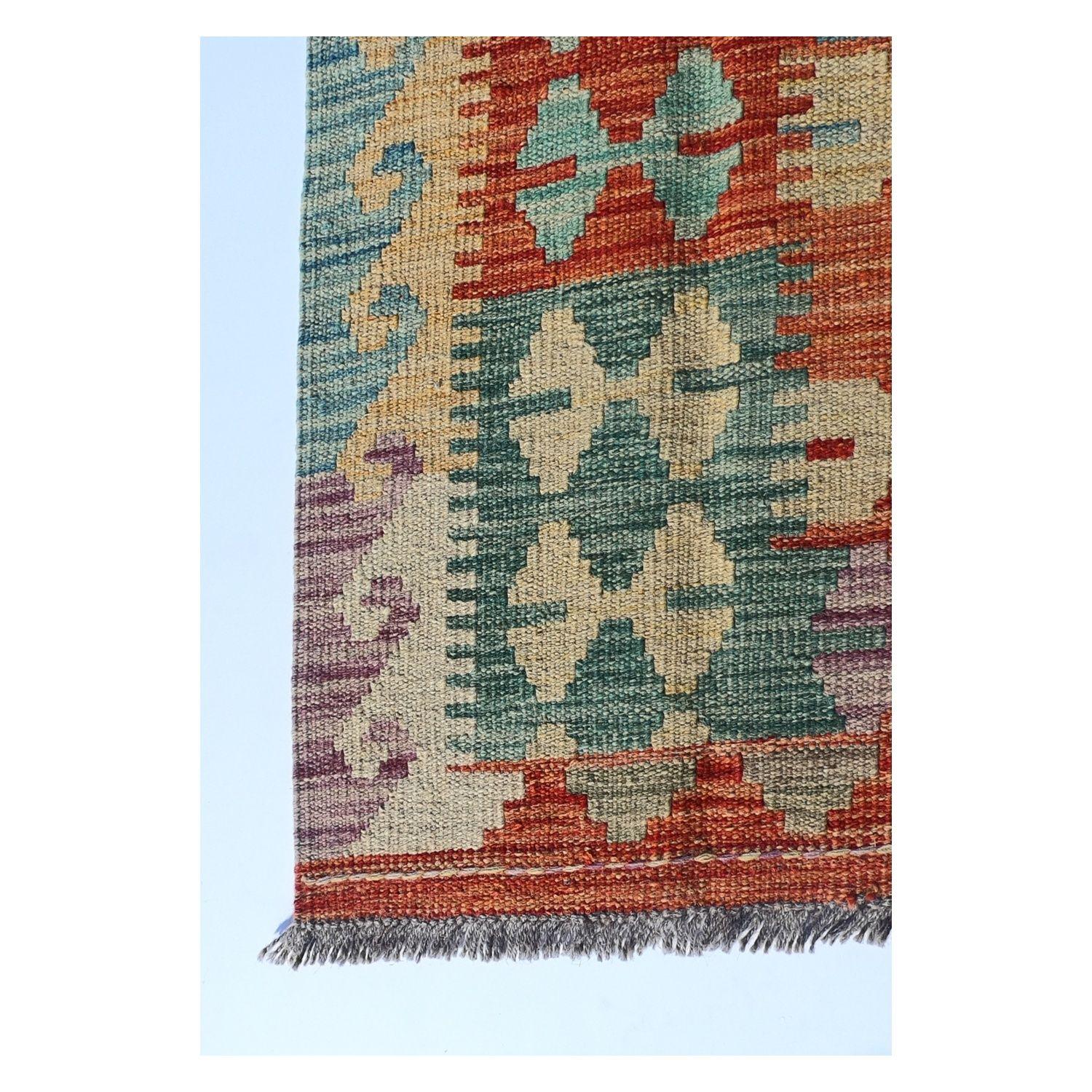 Alfombra Lana, Kelim Kashkuli 2.40 x 1.70 mts. 0080-2