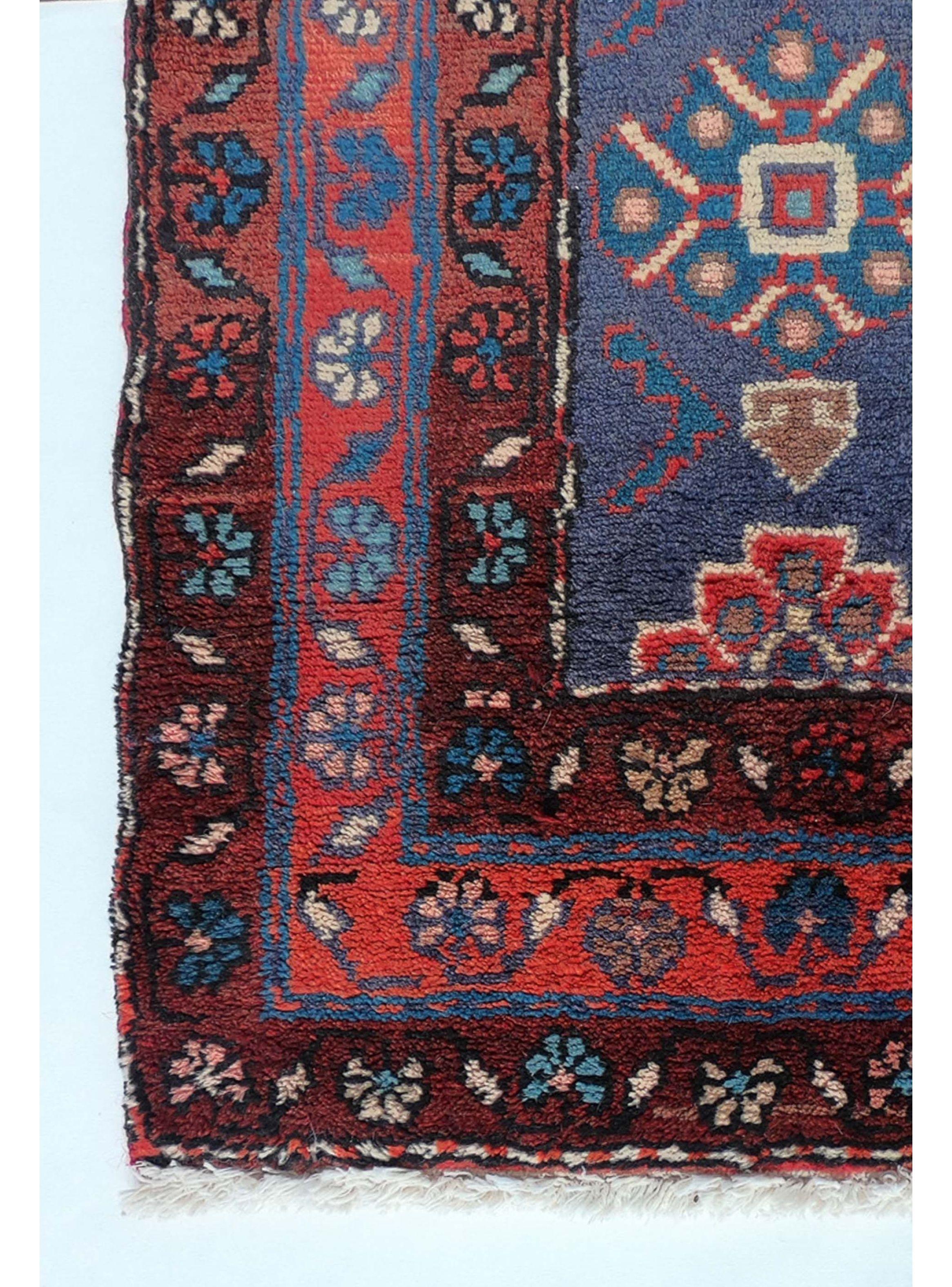 Alfombra Persa de lana, Hamadan de 3.00 x 1.00 mts.-2