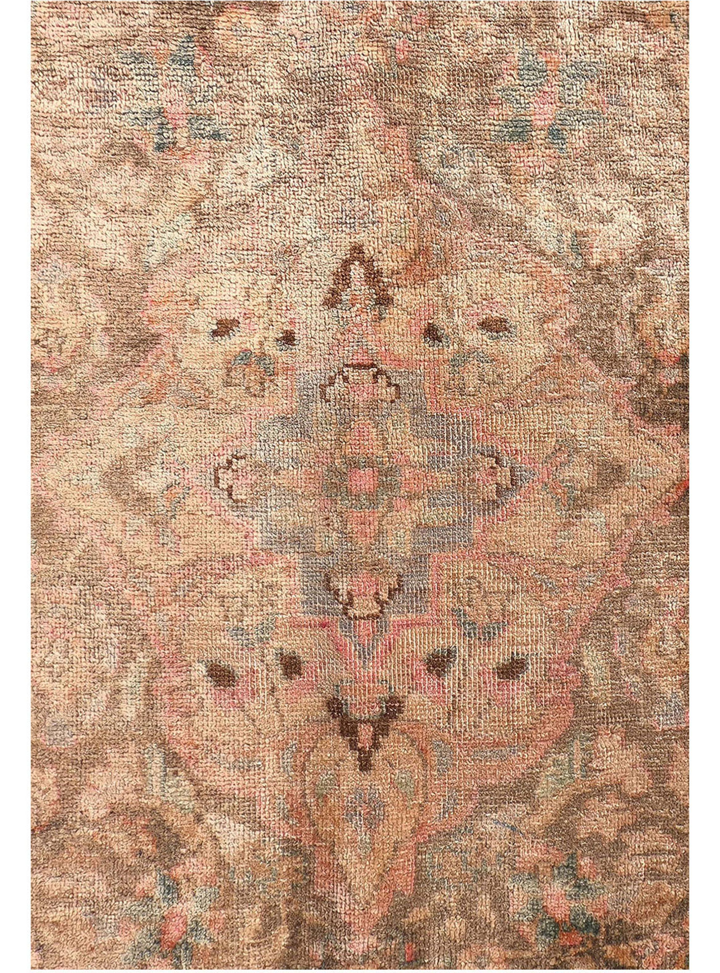 Alfombra Persa Vintage de Lana de 3.70 x 2.80 mts., AA732-2