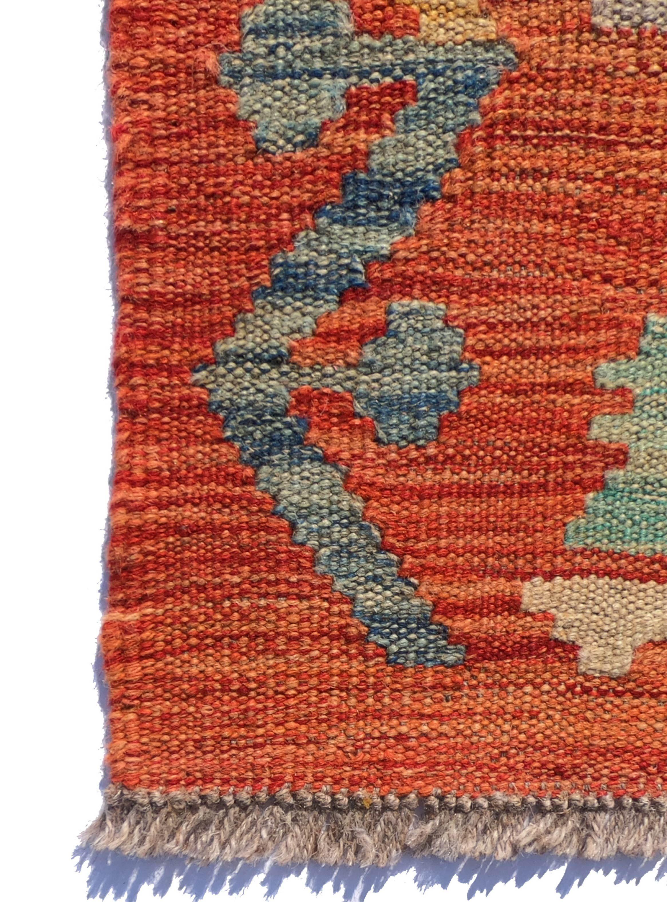 Alfombra de Lana Kelim Kashkuli 1.90 x 1.50 mts, K1484-2