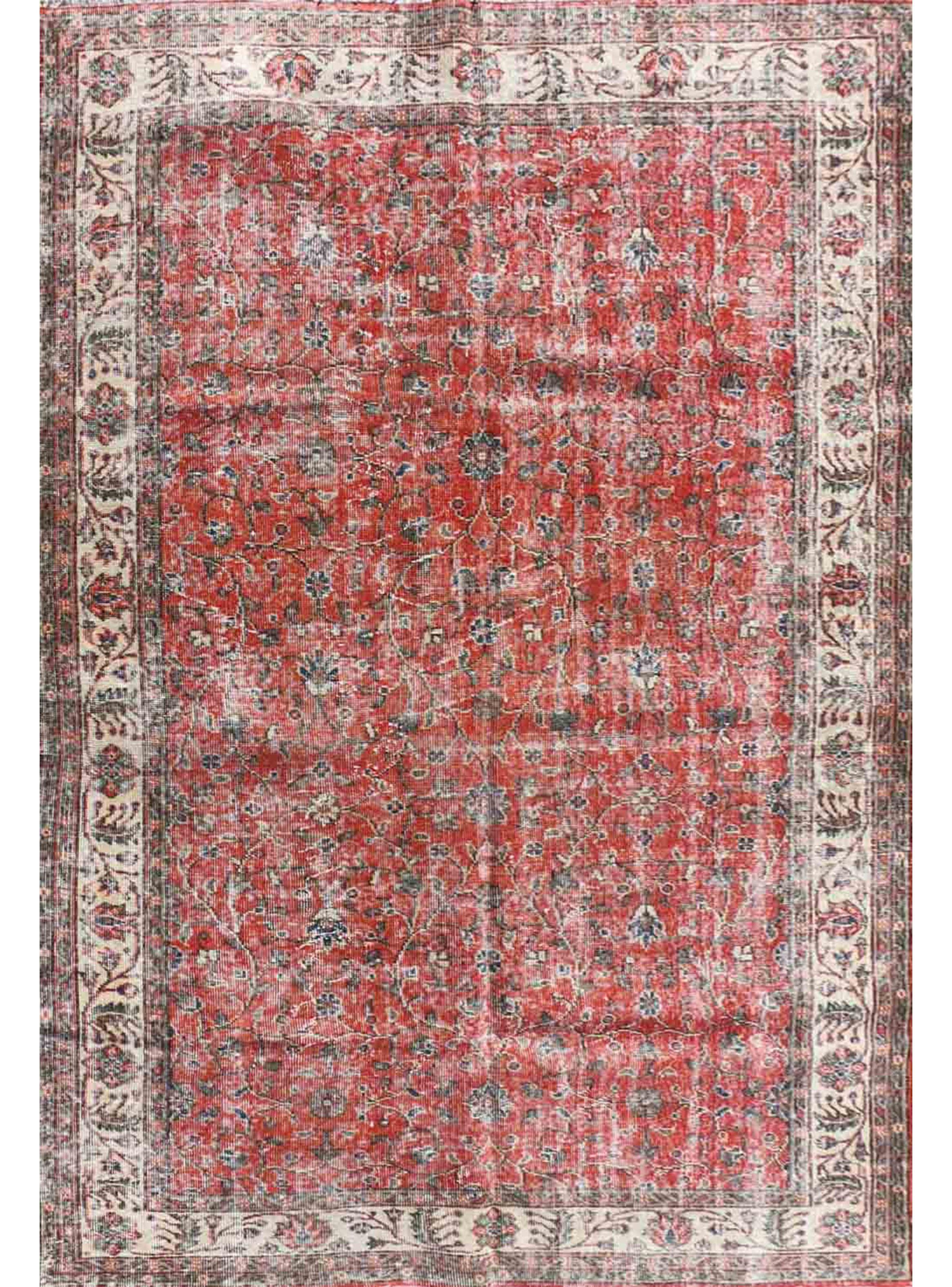 Alfombra Persa Vintage de Lana 2.60 x 1.50 mts, VI007-2