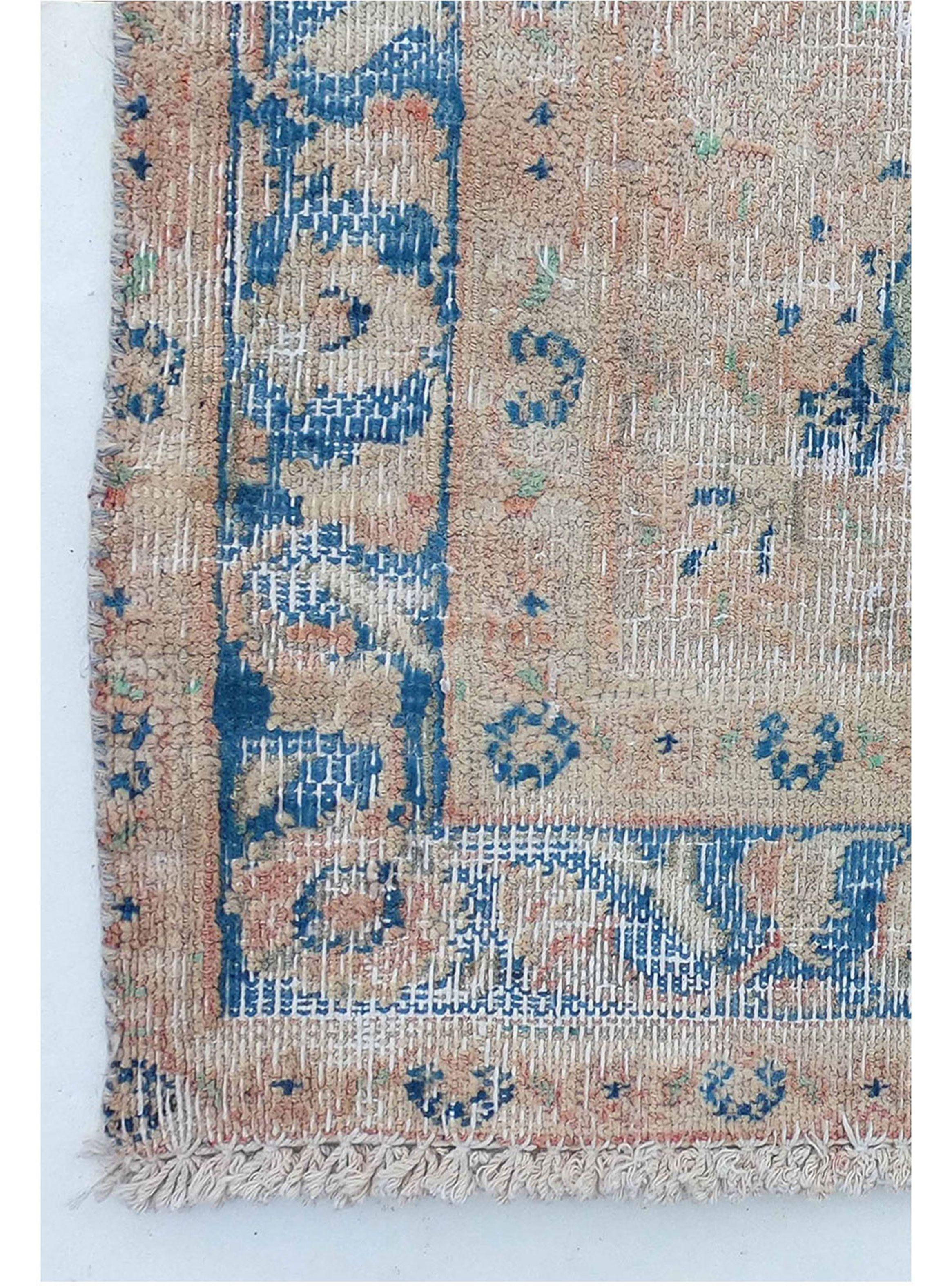 Alfombra Persa Vintage de Lana de 3.60 x 2.90 mts., AA898-2