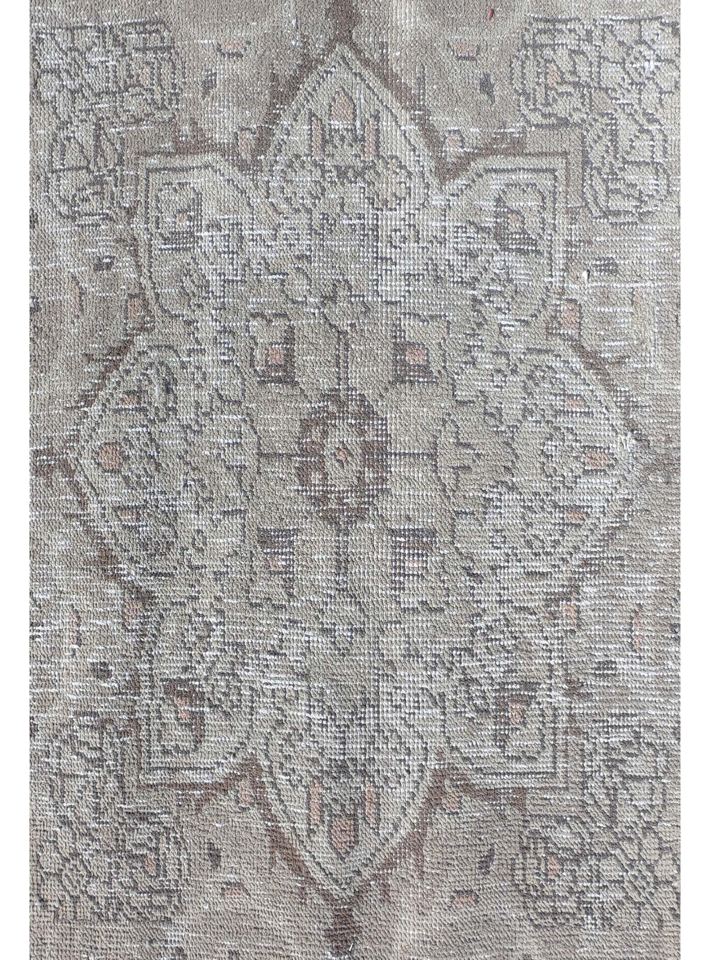 Alfombra Persa Vintage de Lana de 3.40 x 2.80 mts., AA722-3