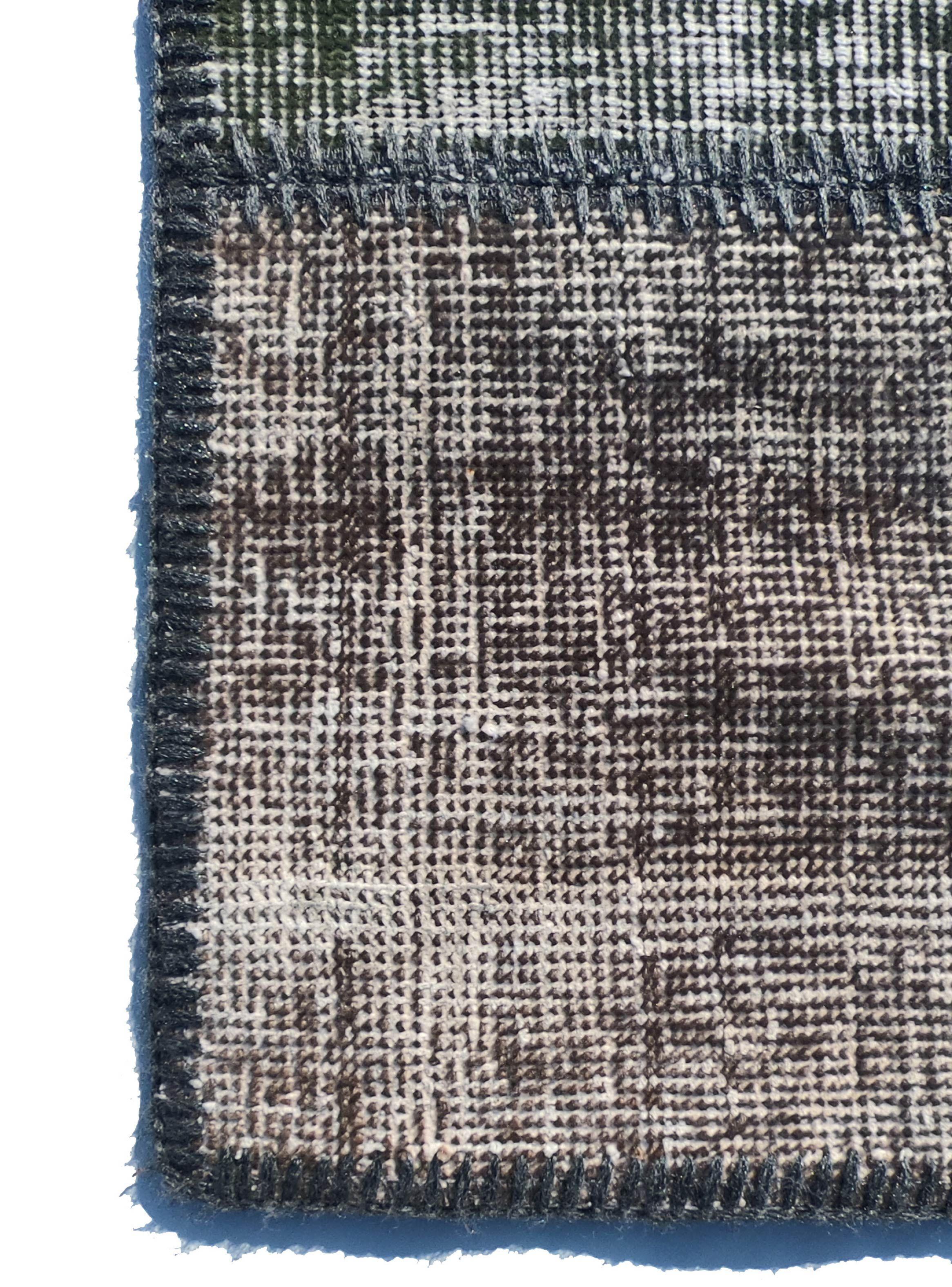 Alfombra Persa de Lana, Patchwork Vintage de 2.40 x 1.70 mts, AA059-2