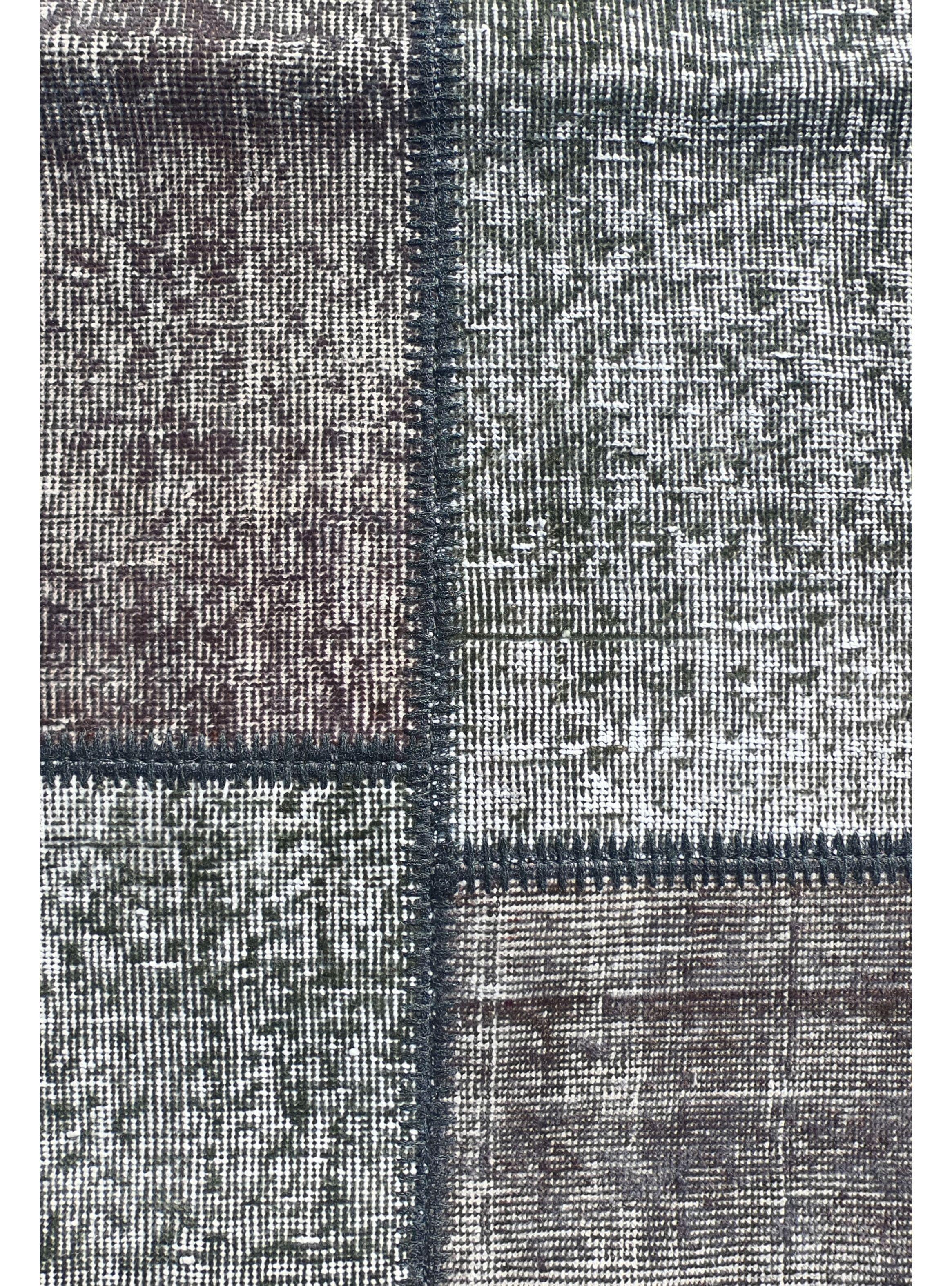 Alfombra Persa de Lana, Patchwork Vintage de 2.40 x 1.70 mts, AA059-3