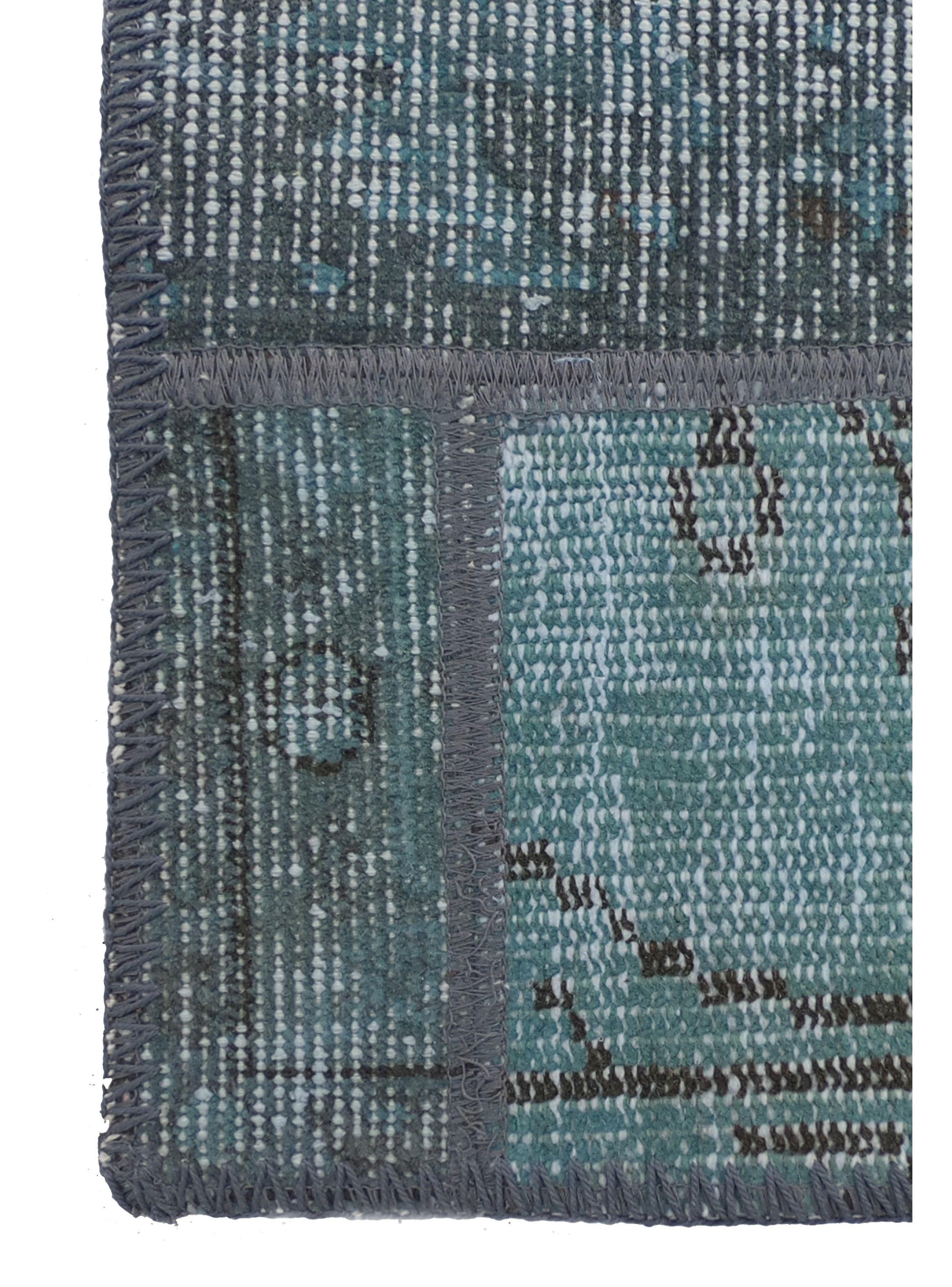Alfombra Persa de Lana, Patchwork Estambul de 3.50 x 0.80 mts, AA014-5