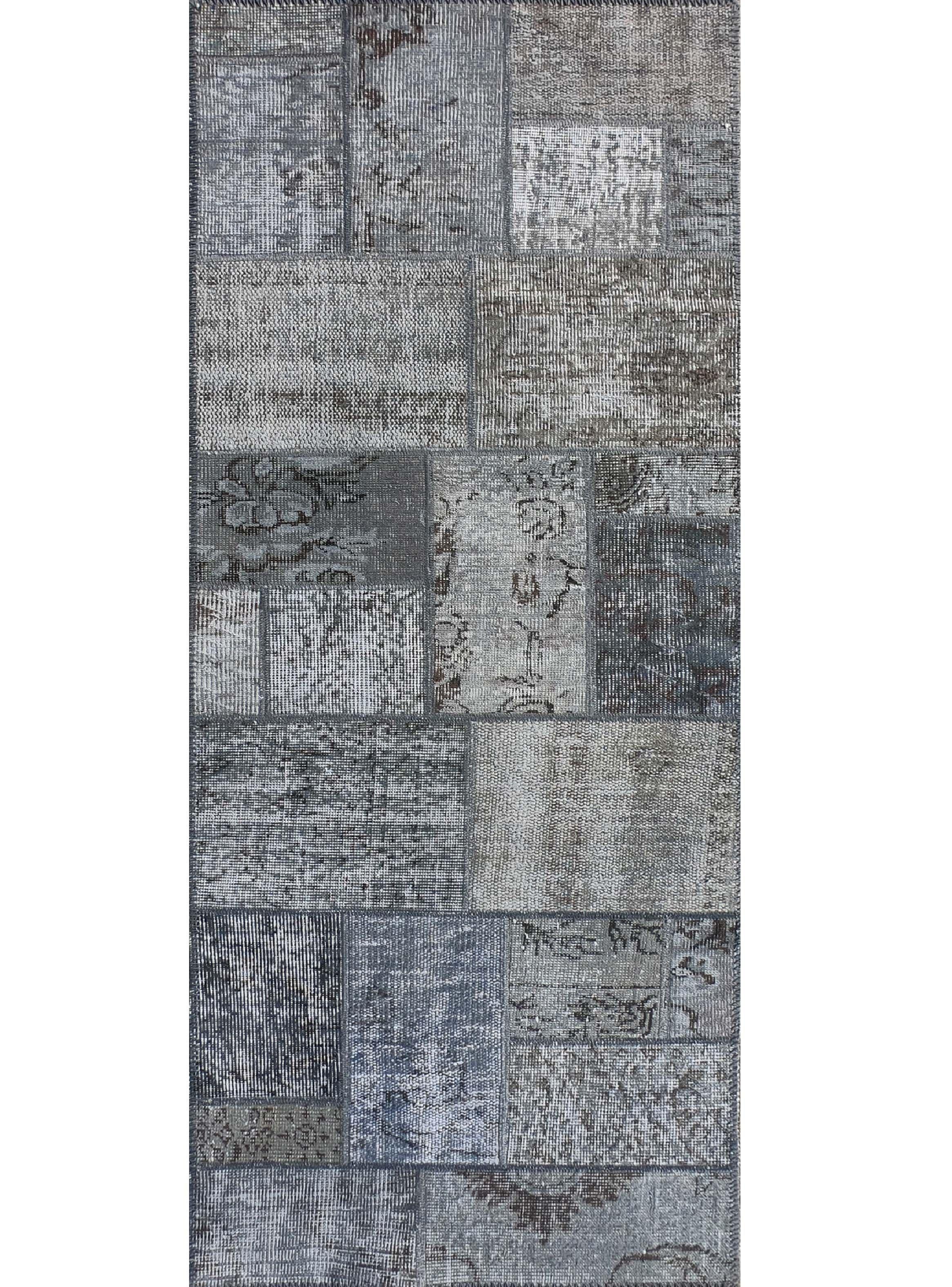 Alfombra Persa de Lana, Patchwork Estambul 2.00 x 0.70 mts, PE079-0